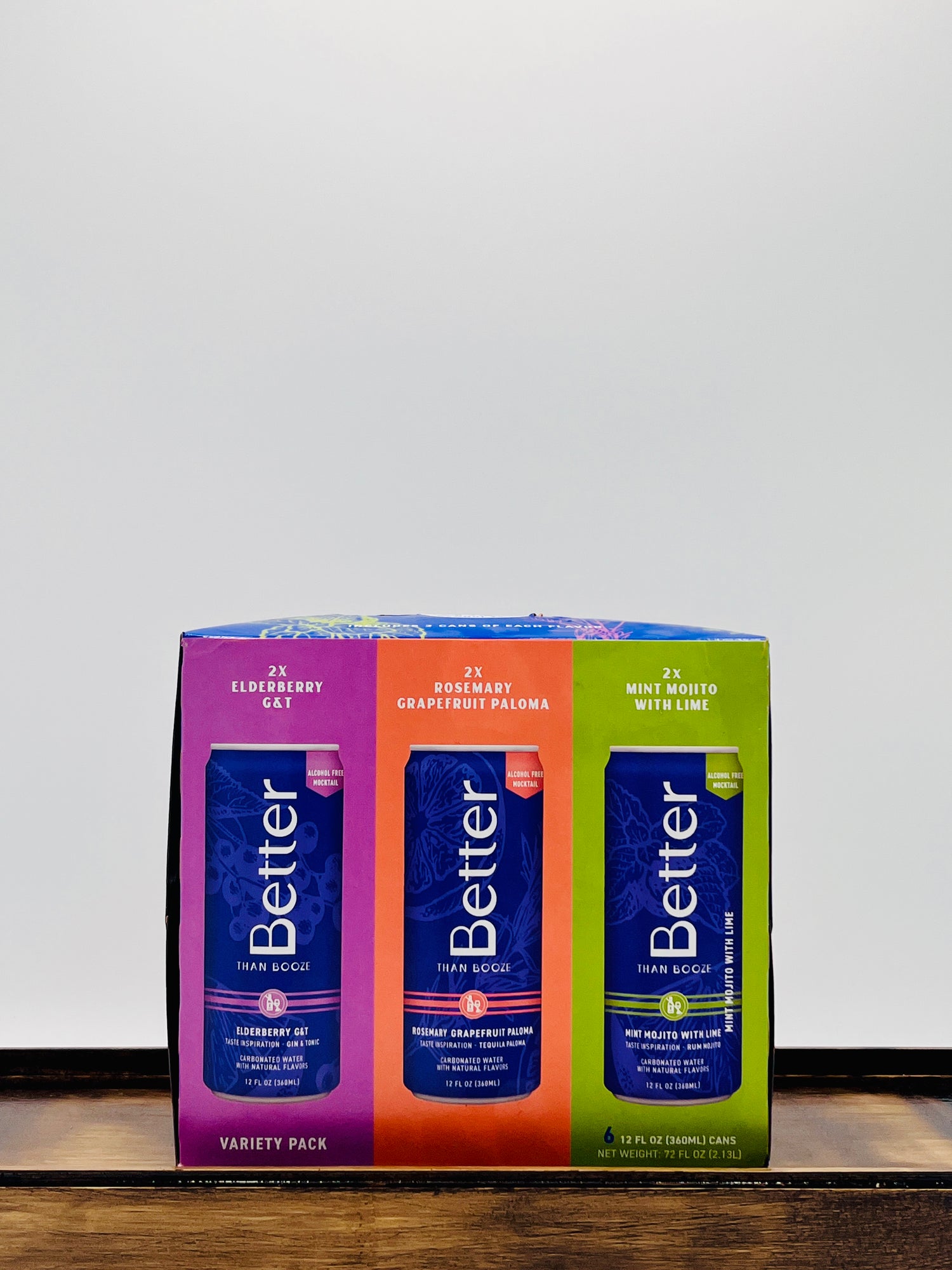 Better Than Booze Canned Mocktail Variety Pack