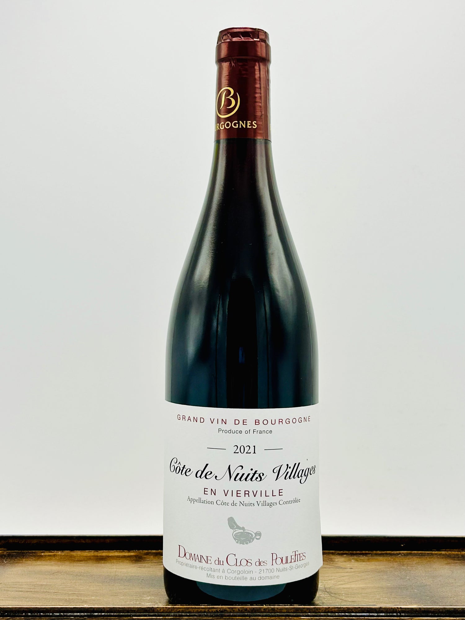 Domaine du Clos des Poulettes 'En Vierville' Côte de Nuits-Villages, 2021