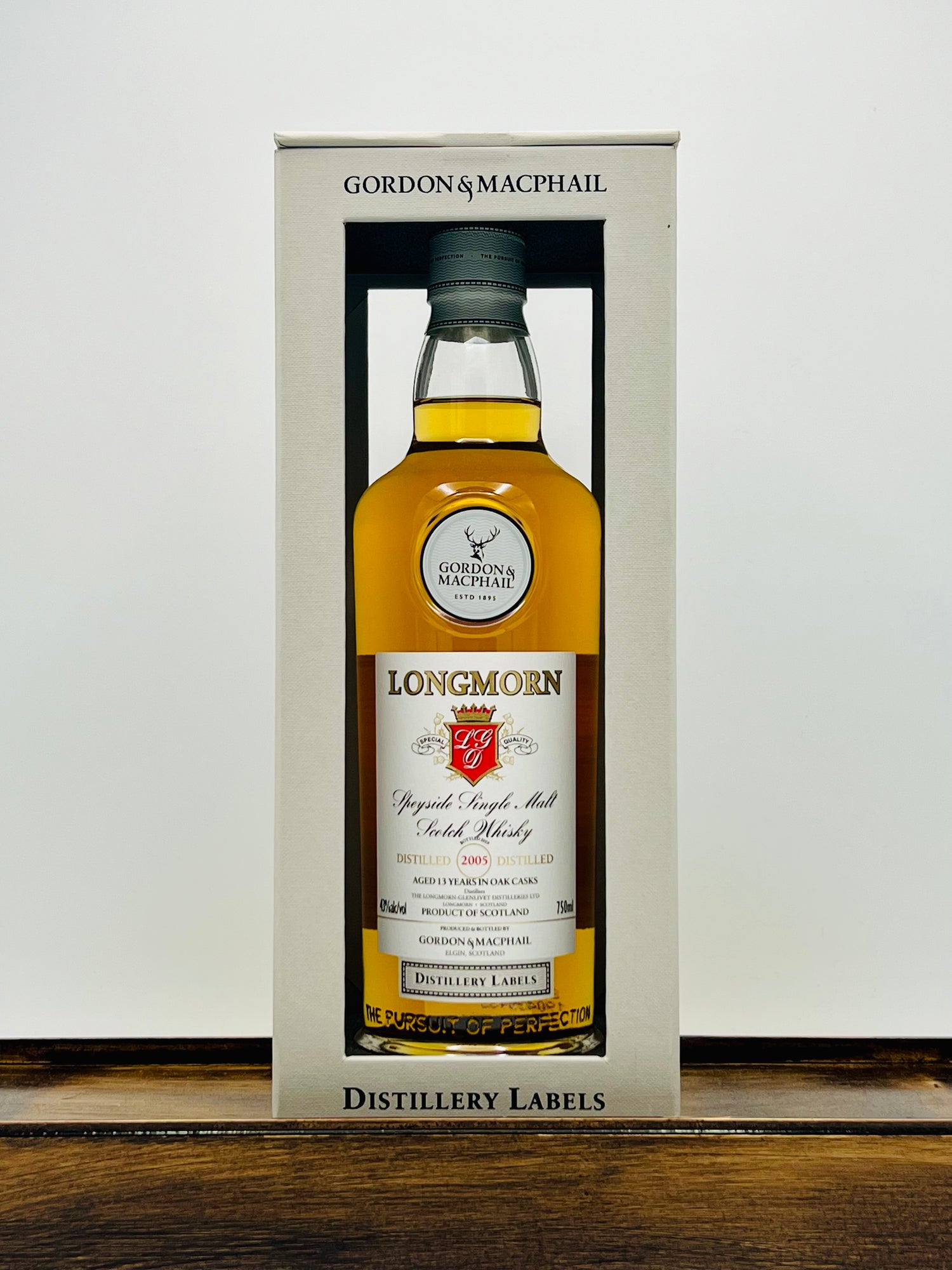 Longmorn 13 Year Old 2005 - Distillery Labels (Gordon & MacPhail)