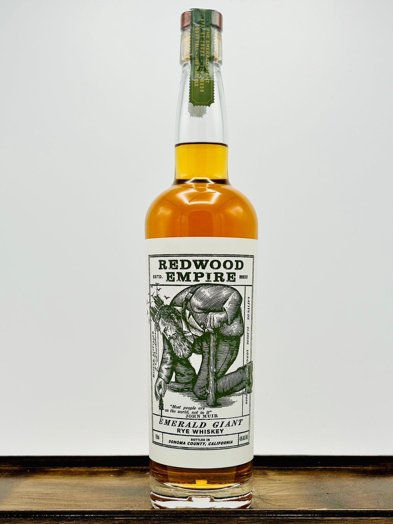 Redwood Empire Emerald Giant Rye Whiskey