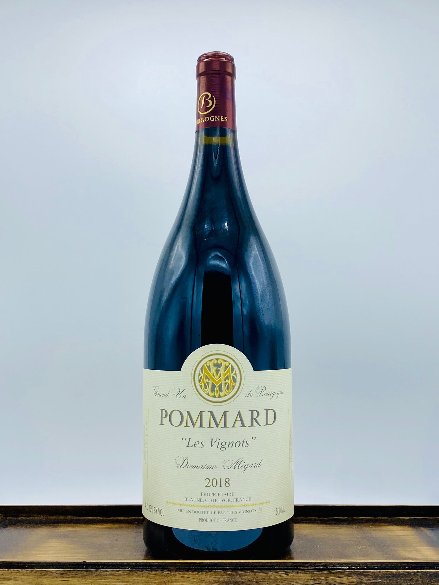 Domaine Mégard 'Les Vignots' Pommard, 2018 (1.5L)