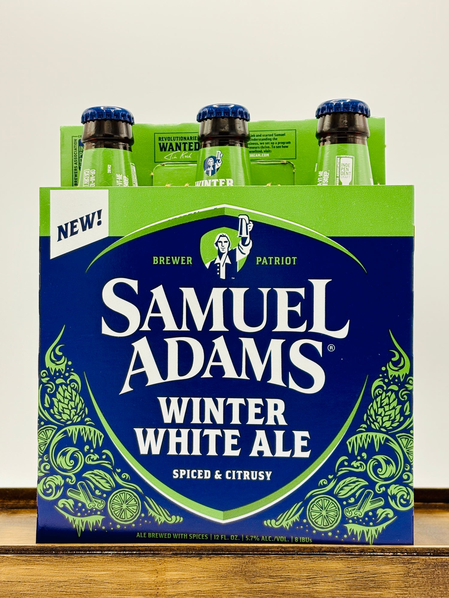 Samuel Adams Brewery Winter White Ale 12pk