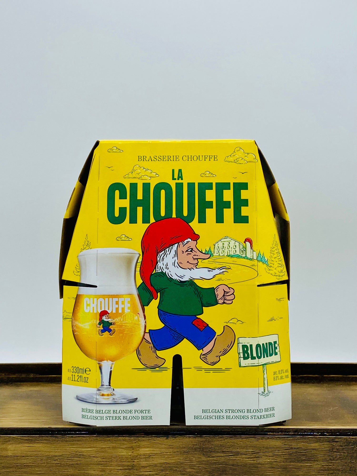 La Chouffe Belgian Blonde Ale 4pk