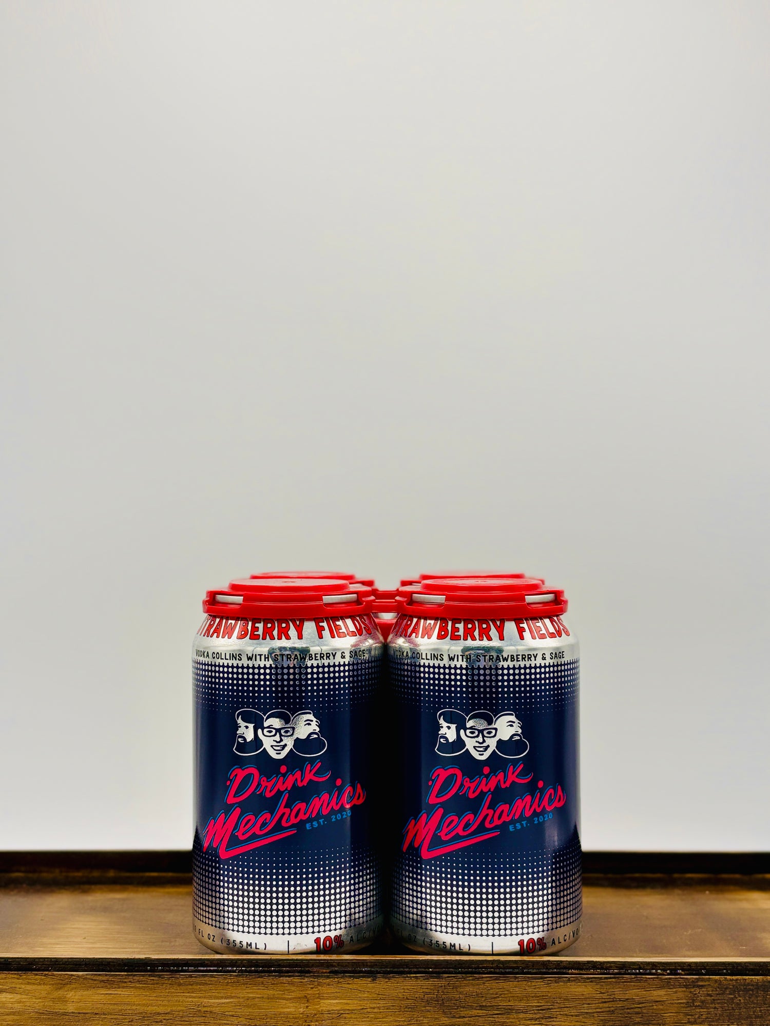 Drink Mechanics Strawberry Fields Canned Cocktail