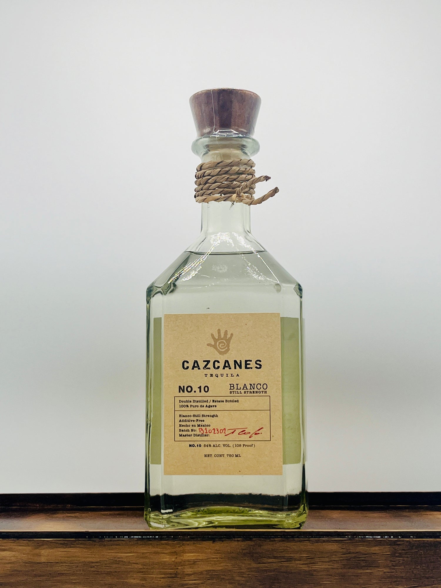 Cazcanes Still Strength Blanco Tequila No. 10