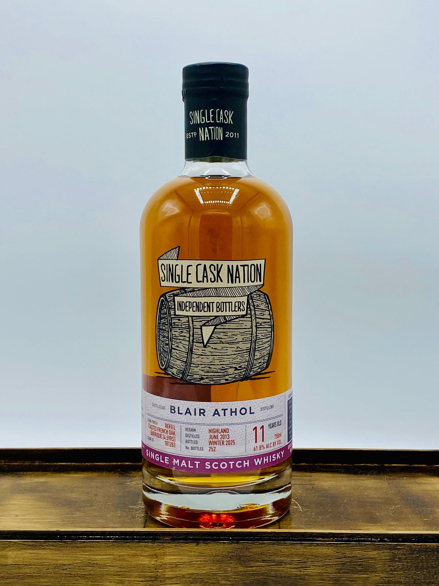 SCN 'Blair Athol' 2013, 11 Year 'French Oak Barrique'