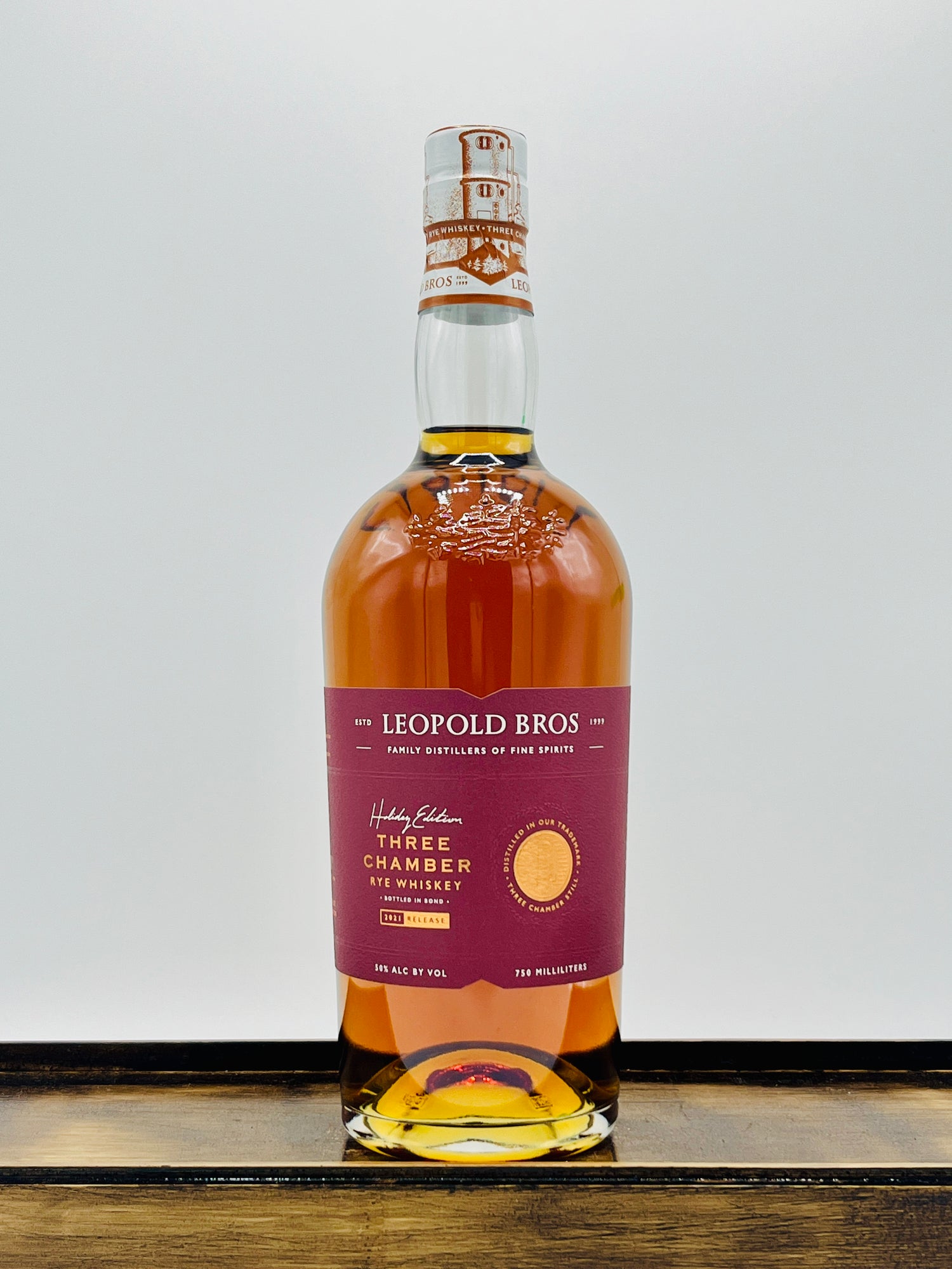 Leopold Brothers Three Chamber Rye Whisky 2021 Release
