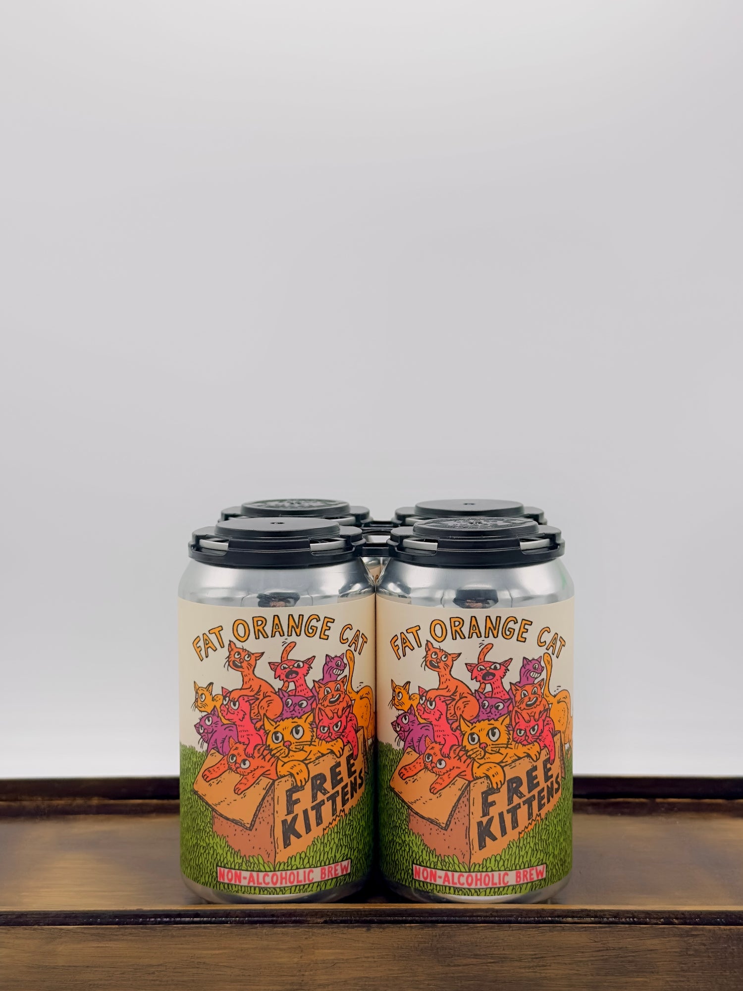 Fat Orange Cat Brewing 'Free Kittens' N/A Pilsner 6pk