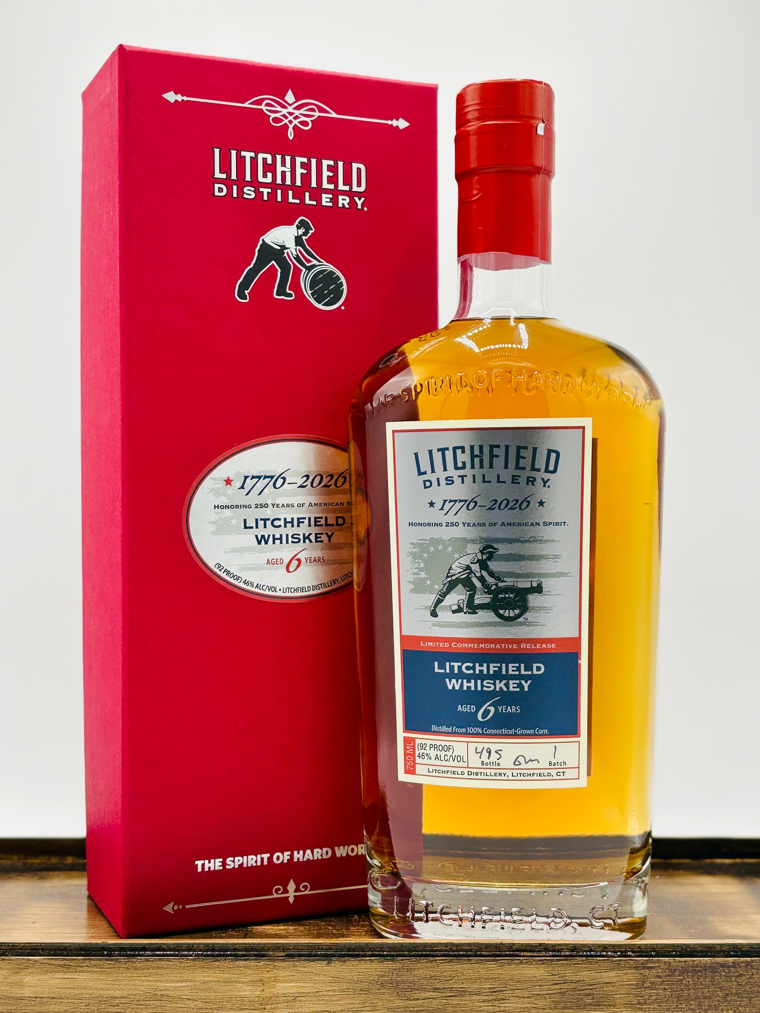 Litchfield Distillery '250th Celebration' 6 Year Whiskey
