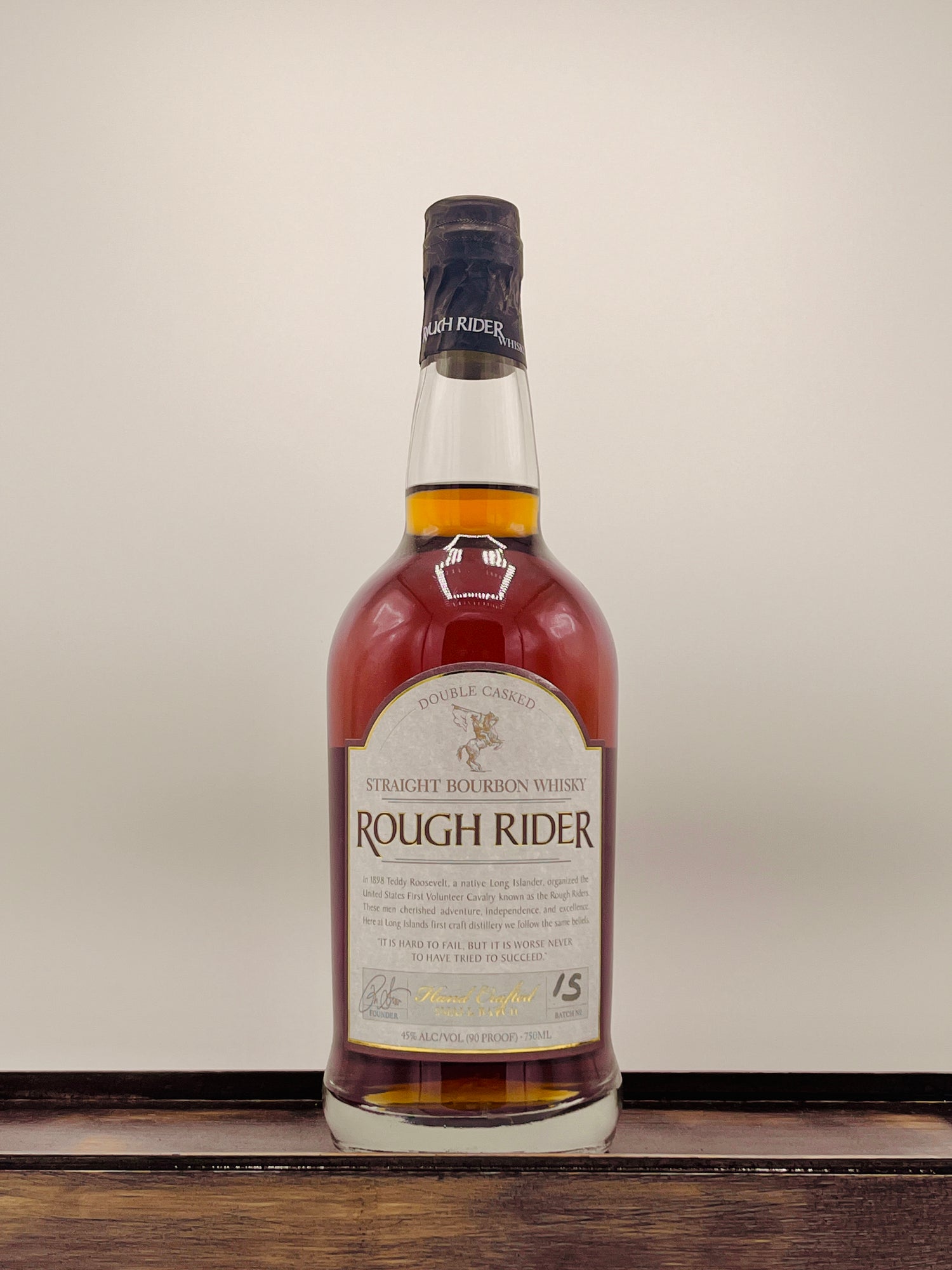 Long Island Distillery Rough Rider Double Cask Bourbon Whisky