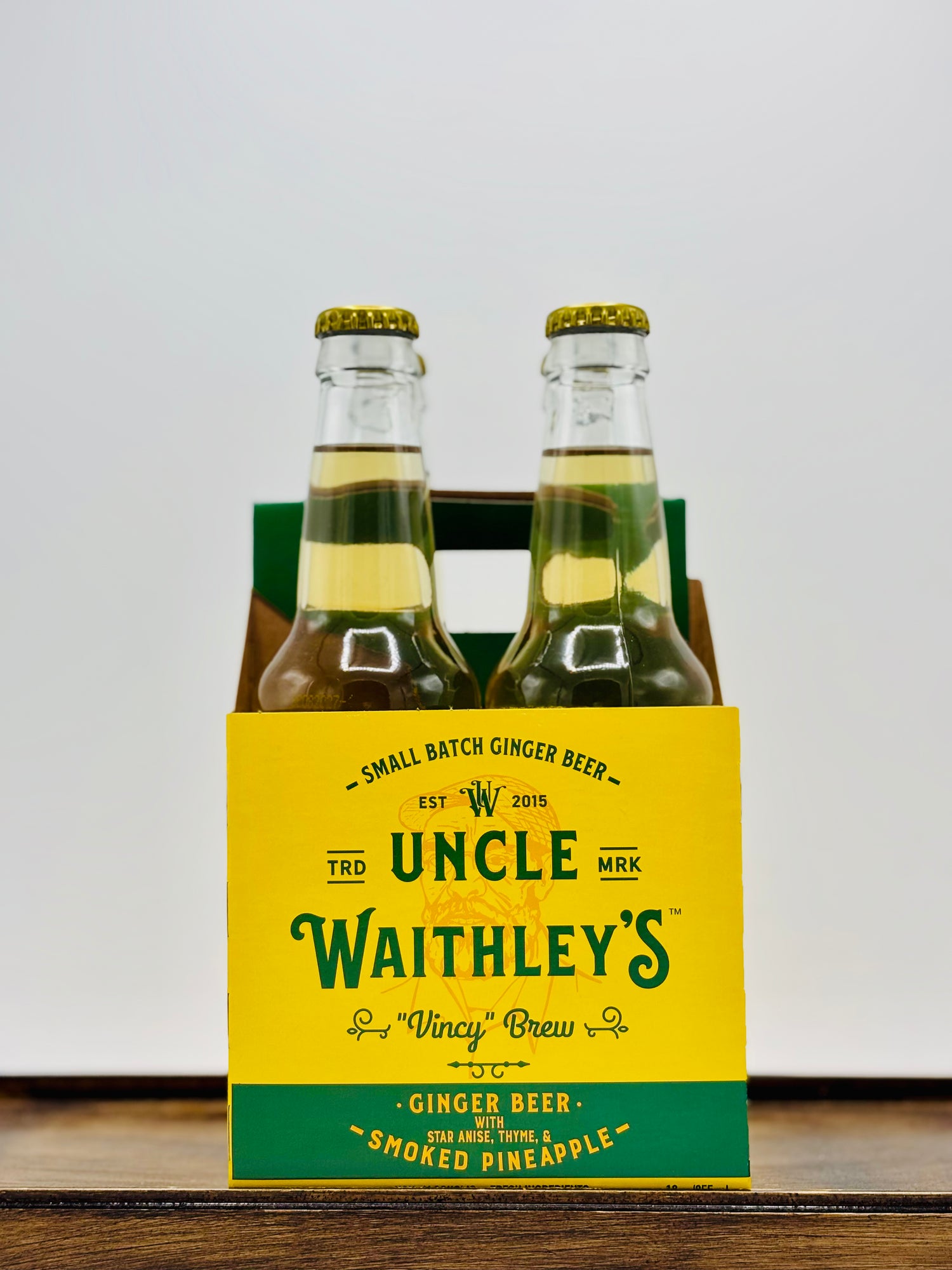 Uncle Waithley's 'Smoked Pineapple' Ginger Beer {Non-Alcoholic}