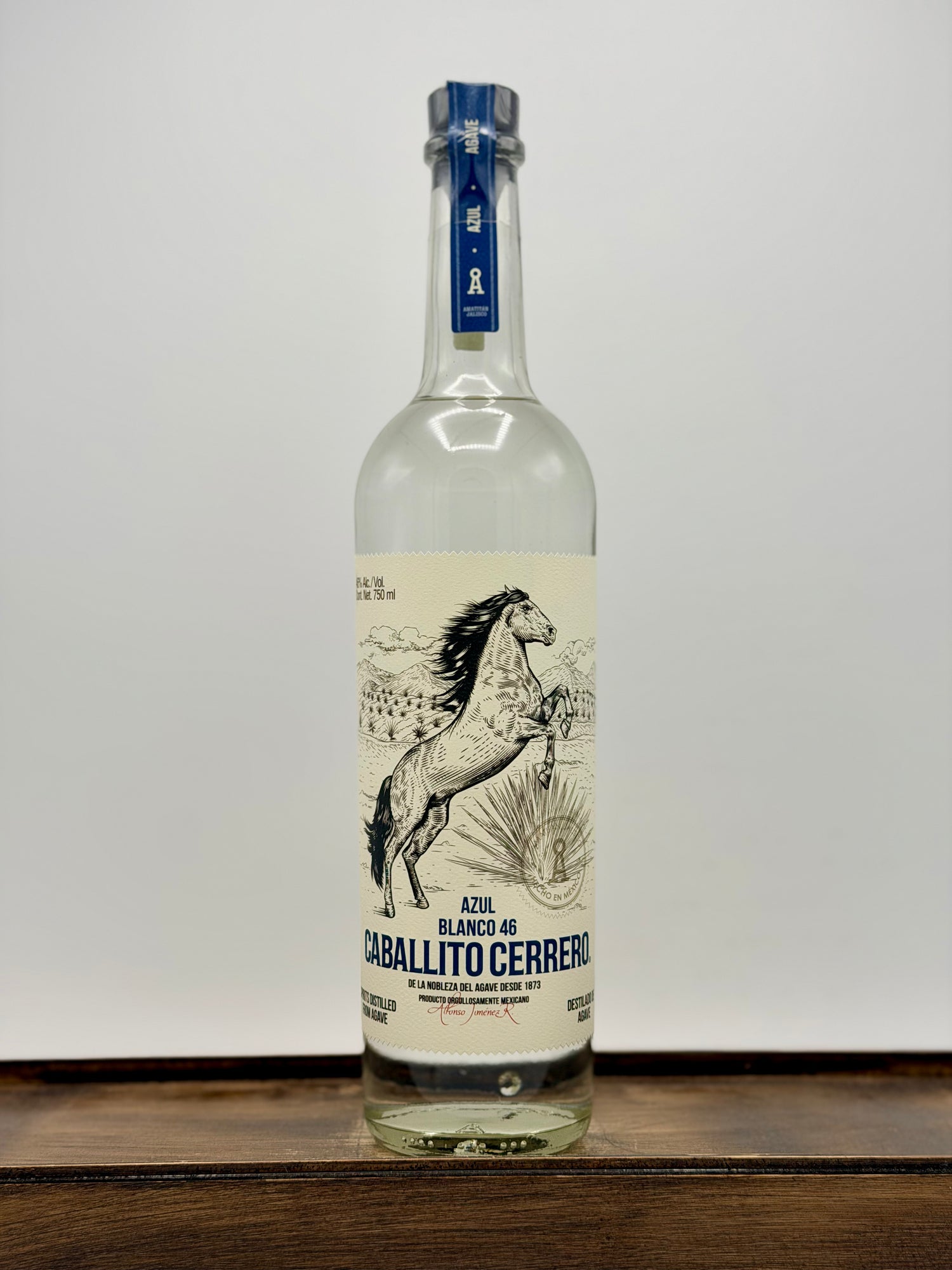 Caballito Cerrero 'Tequiliana Weber - Azul' Destilado de Agave Blanco