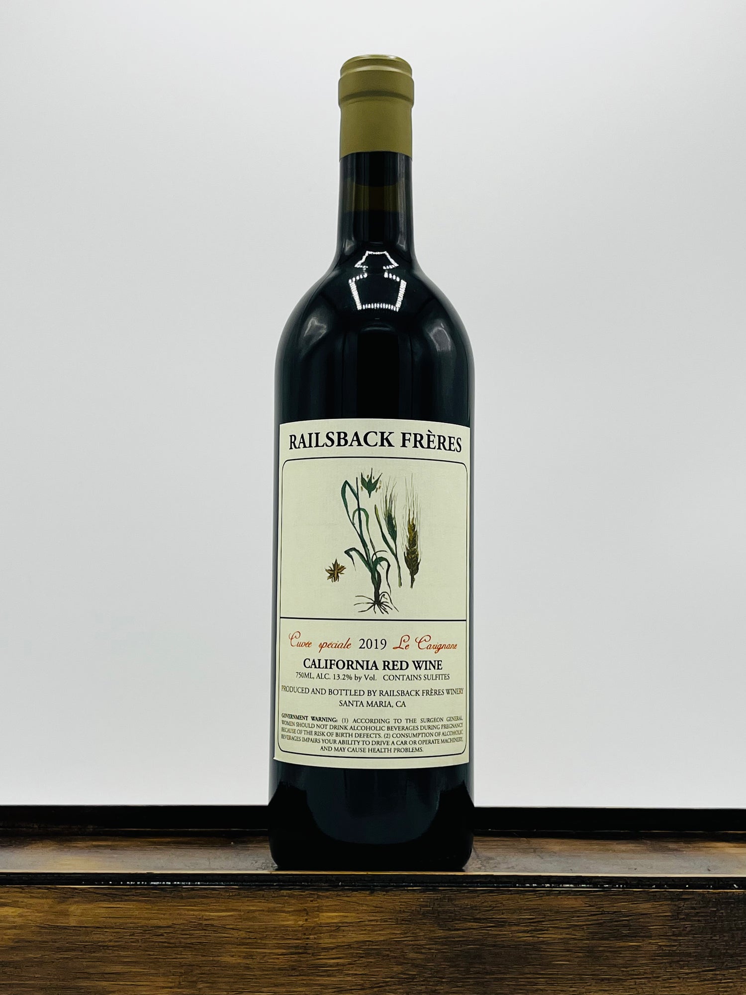 Railsback Frères 'Le Carignan' Cuvée Speciale, 2019