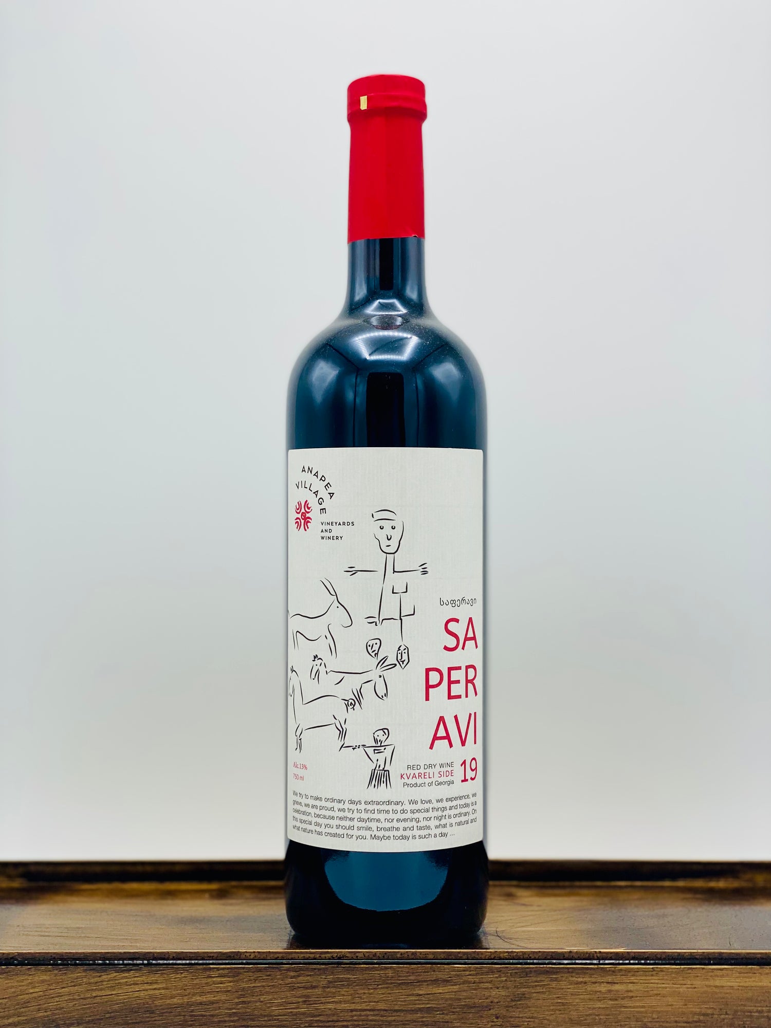 Anapea Village Saperavi Kvareli PDO, 2019