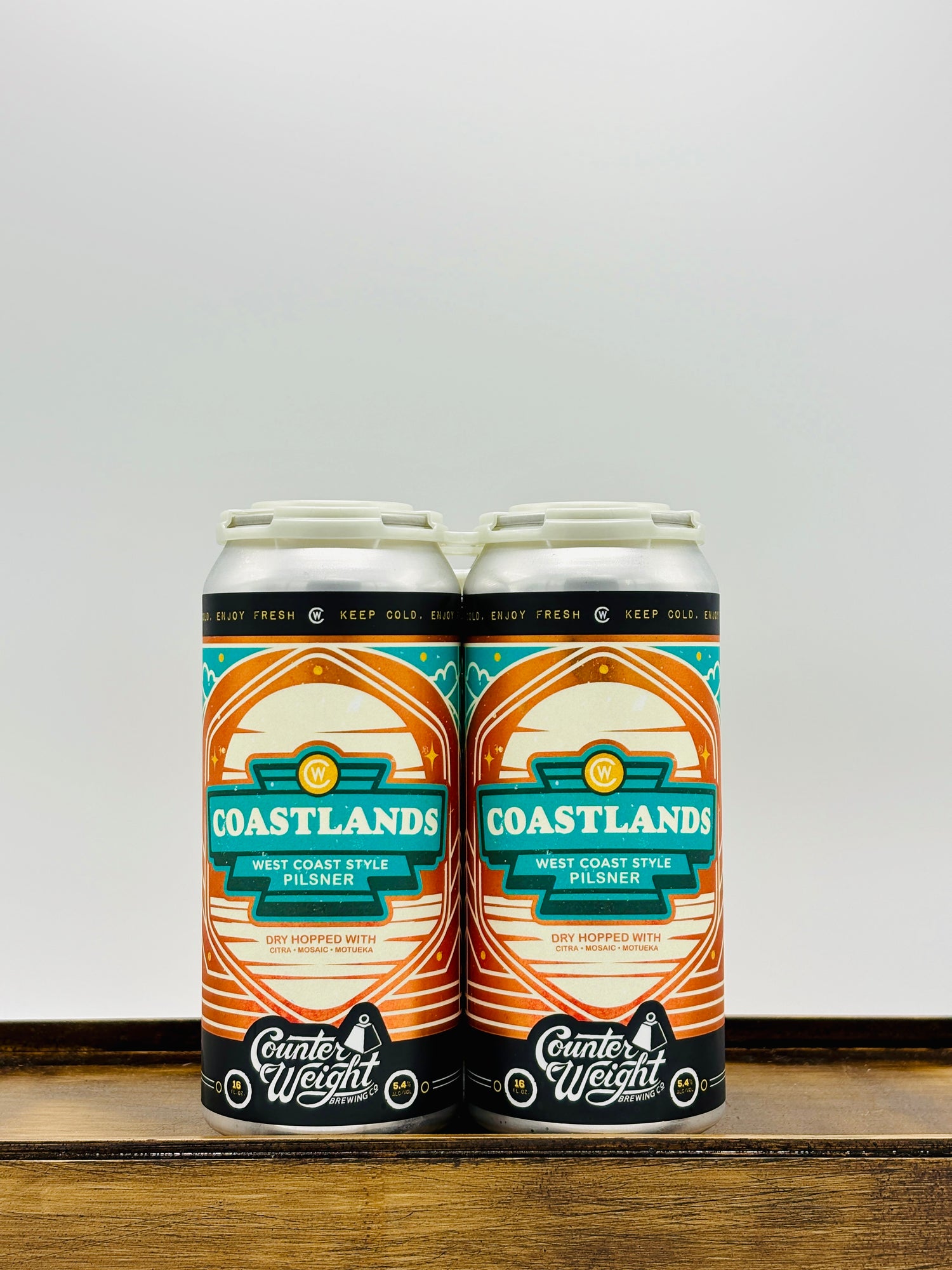 Counter Weight Brewing 'Coastlands' West Coast Style Pilsner