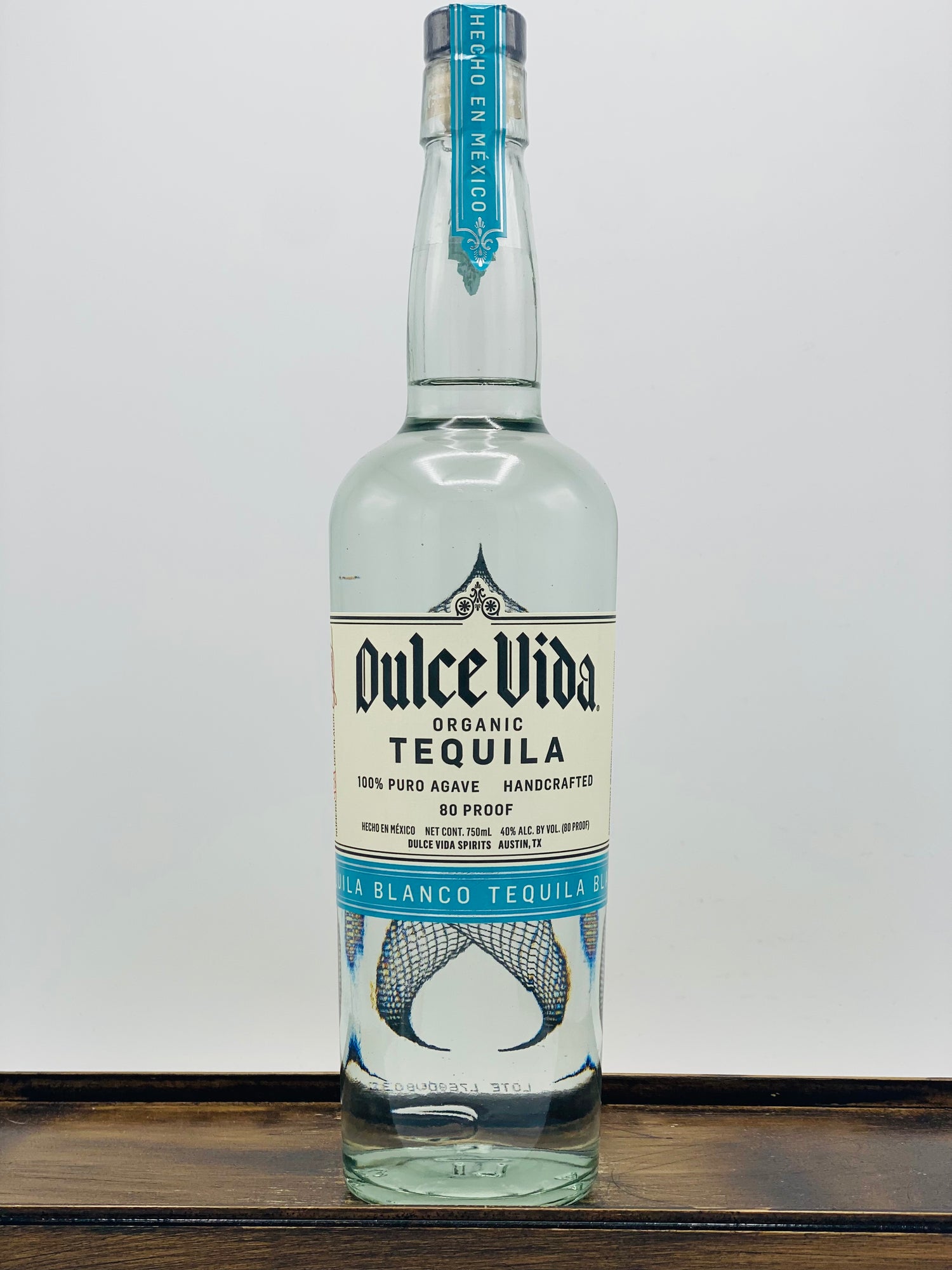 Dulce Vida Blanco 80 Proof Organic Tequila