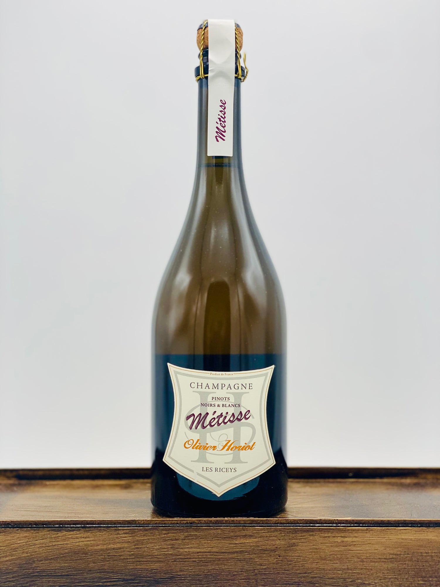 Olivier Horiot 'Métisse' Pinots Noirs & Blancs Champagne Brut Nature, N/V