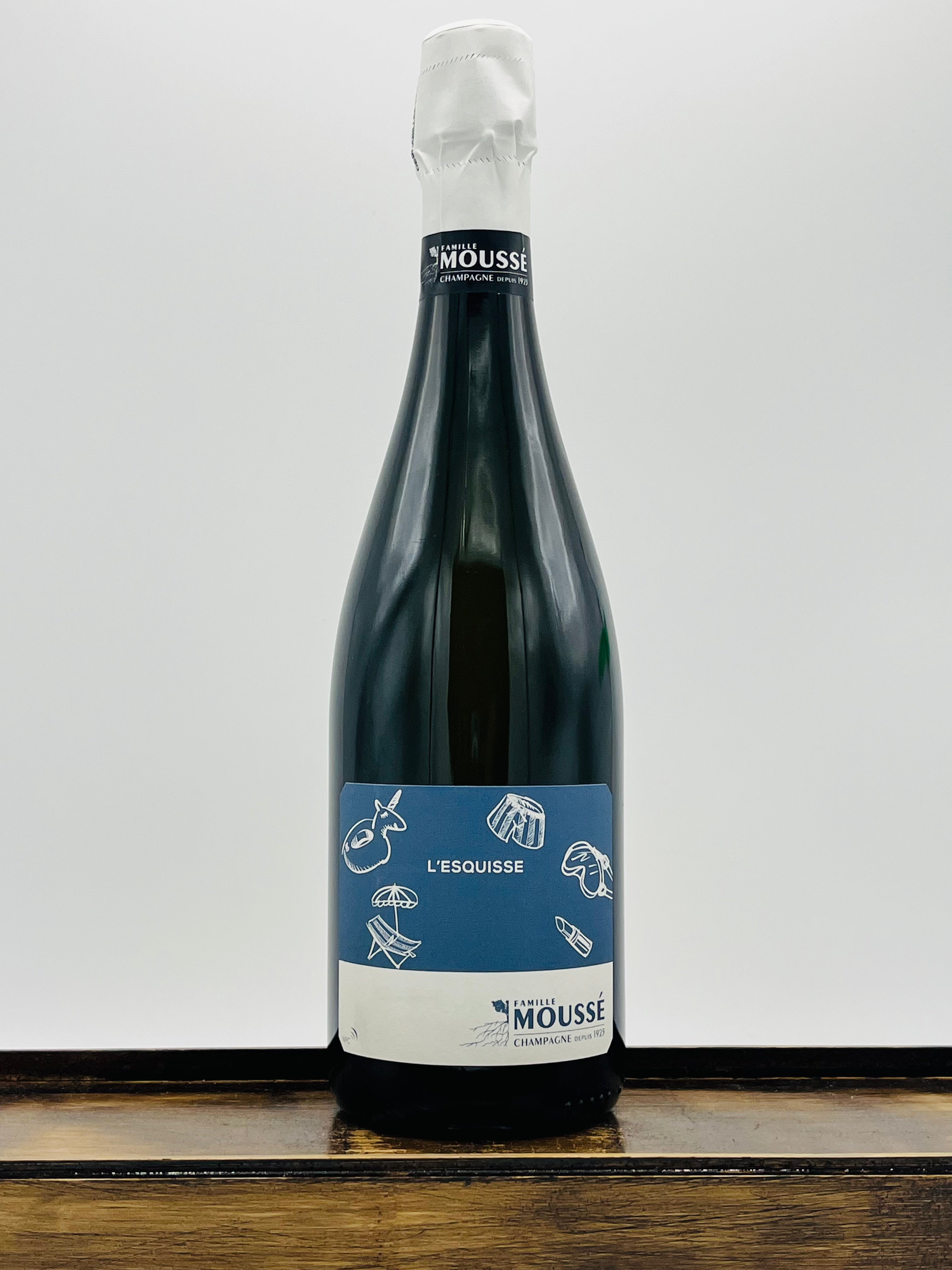 Moussé Fils 'L'Esquisse' Champagne Blanc de Noirs, NV