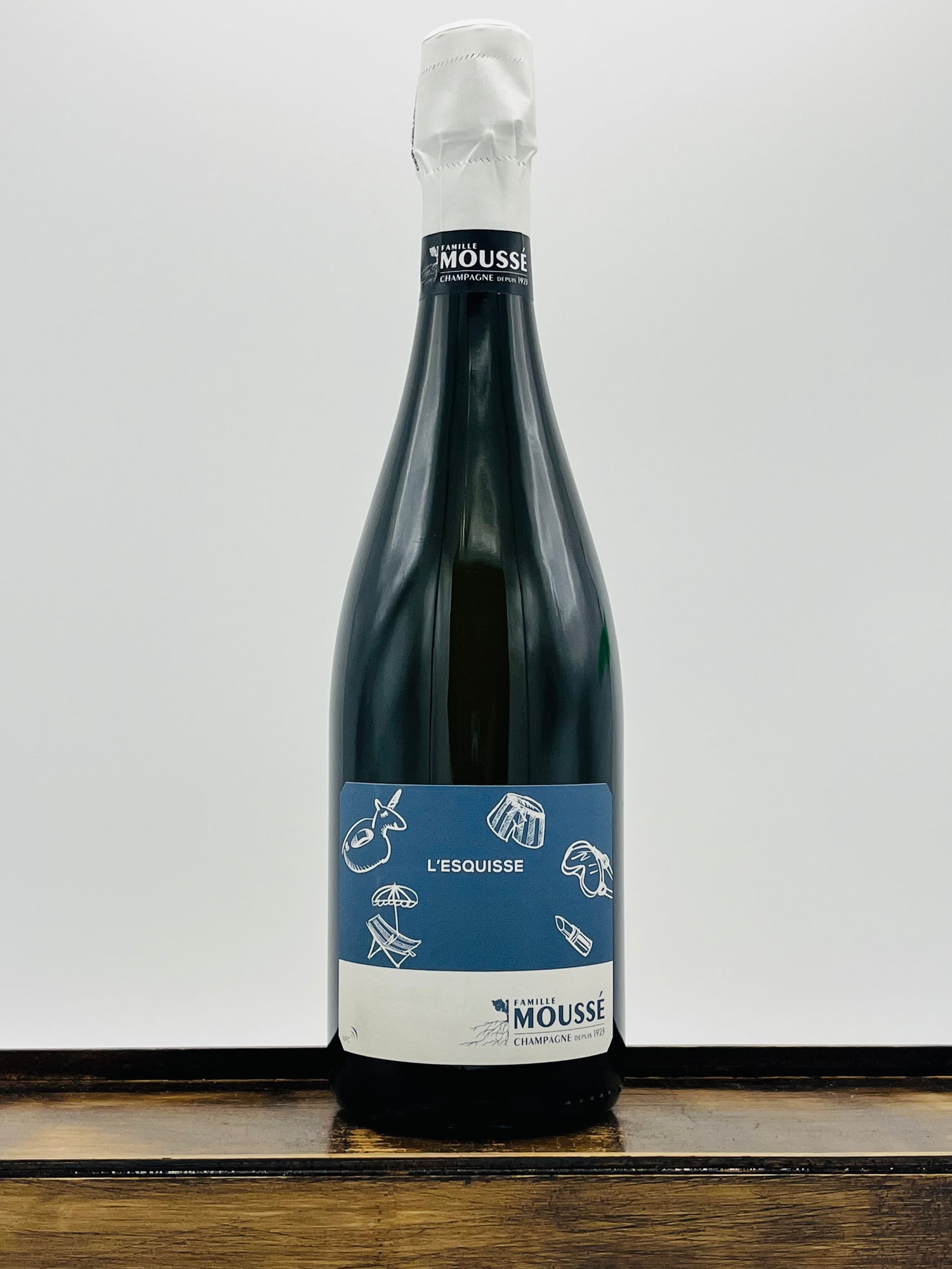 Moussé Fils 'L'Esquisse' Champagne Blanc de Noirs, NV