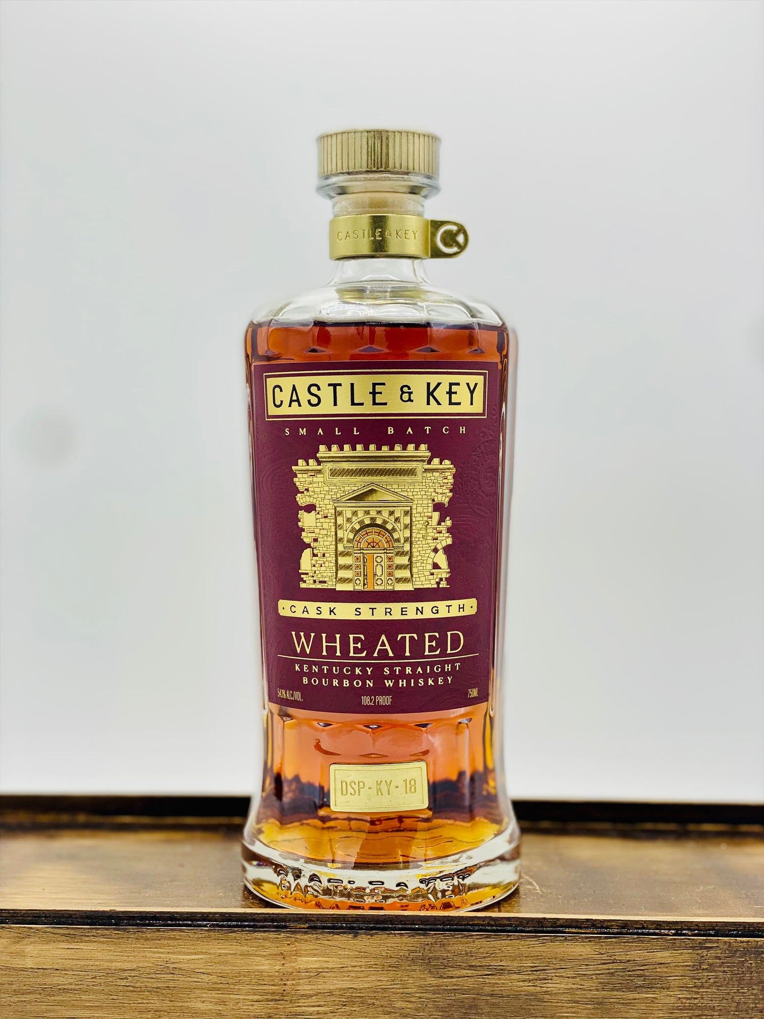 Castle & Key Cask Strength Wheated Bourbon Whiskey
