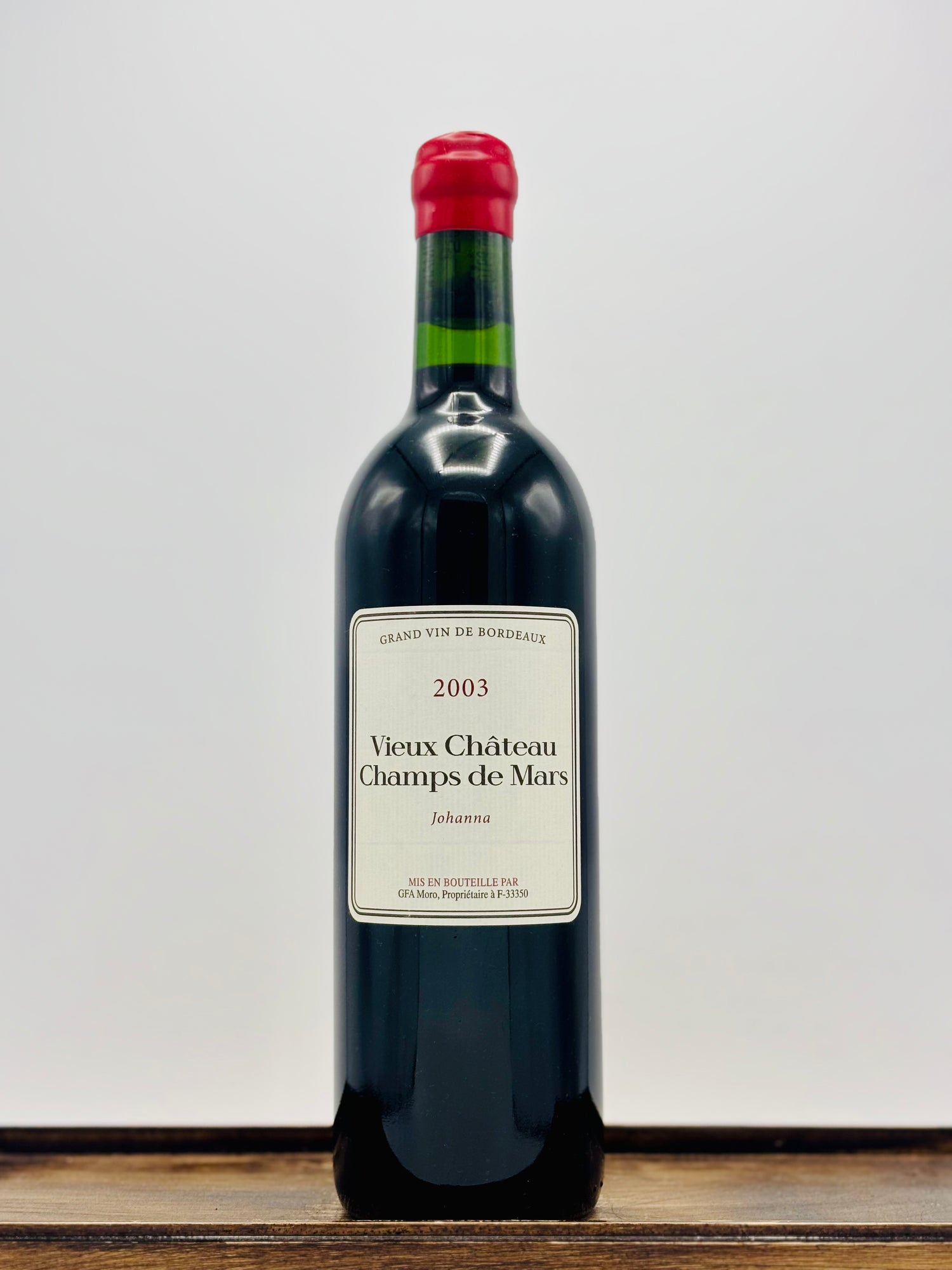 Vieux Château Champs de Mars 'Johanna' Castillon-Côtes-De-Bordeaux, 2003