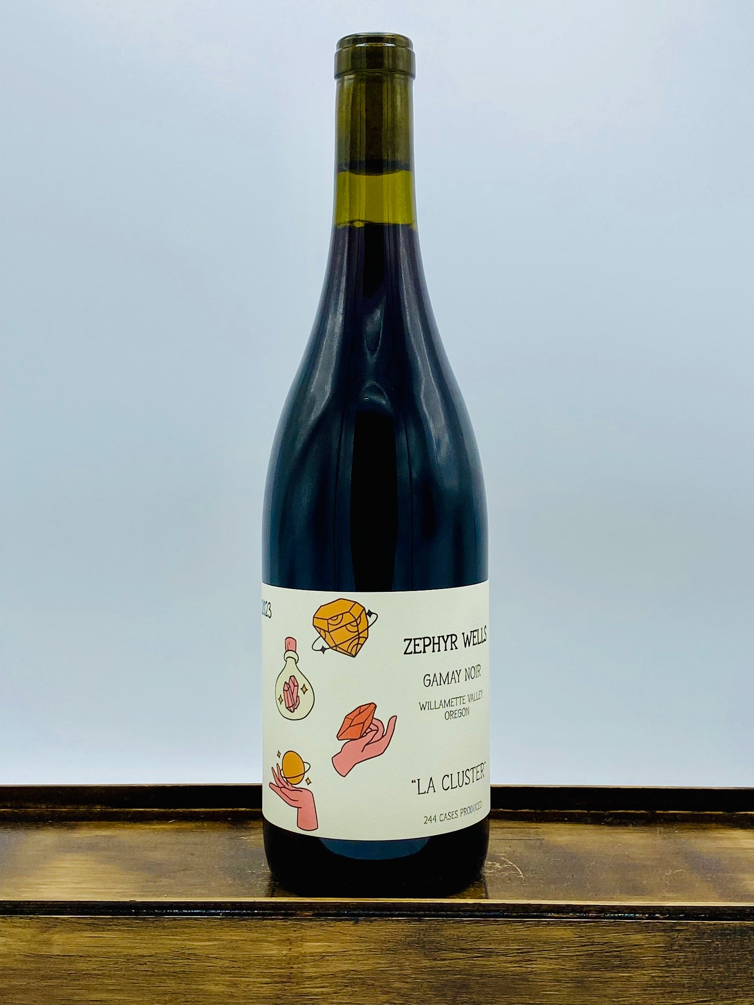 Zephyr Wells 'La Cluster' Gamay Noir Willamette Valley, 2023