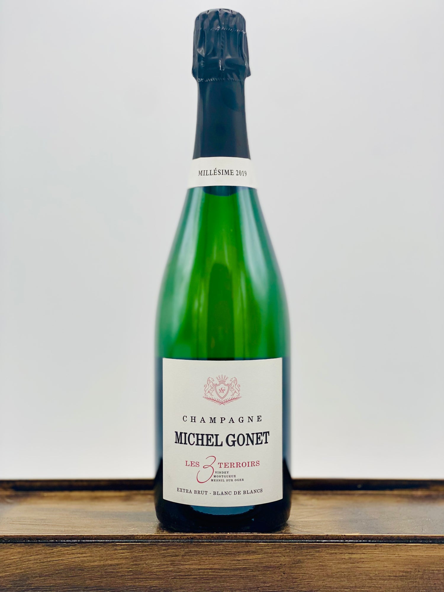 Michel Gonet 'Les 3 Terroirs' Blanc de Blancs Champagne, 2019