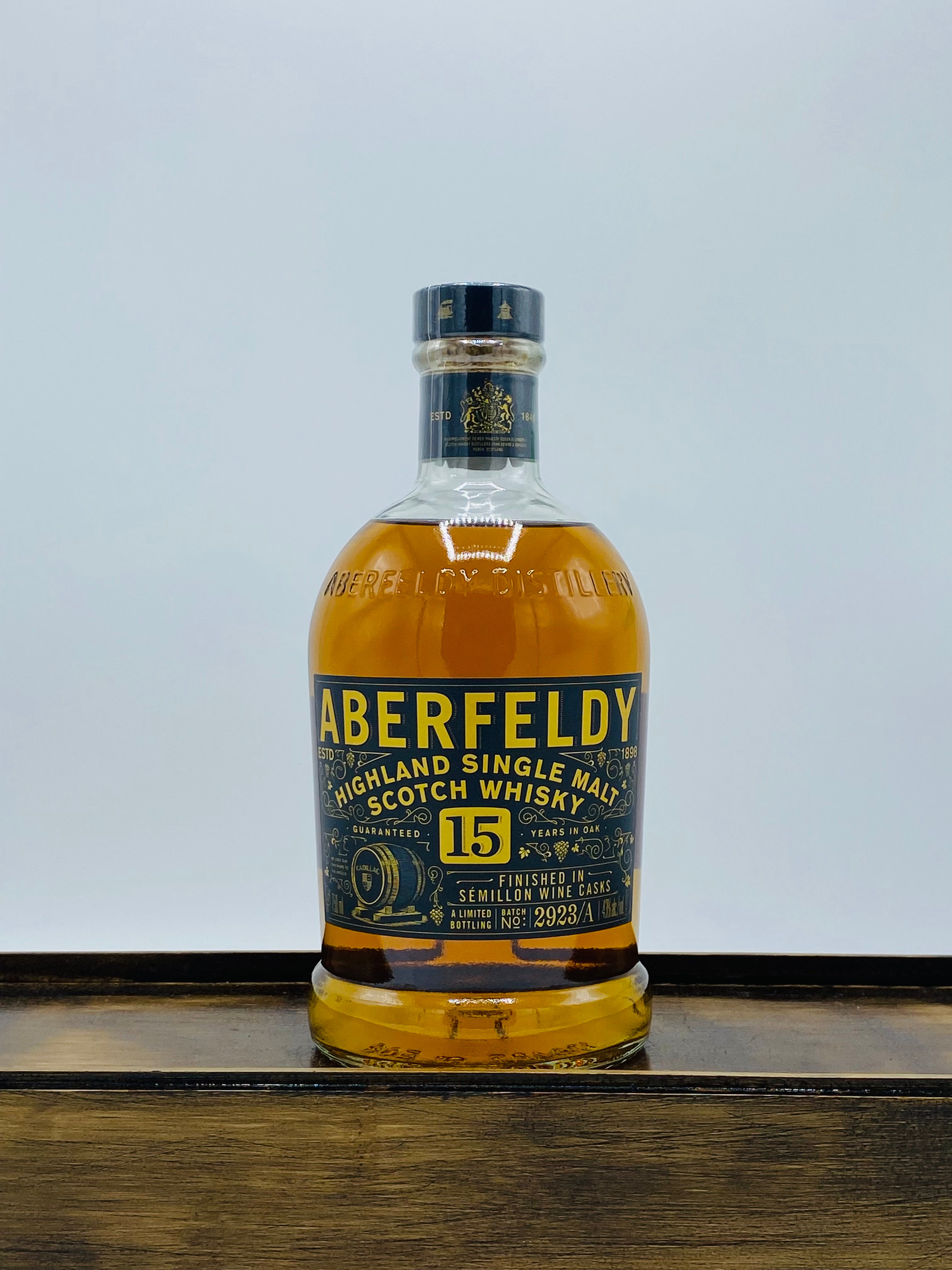 Aberfeldy 15 Year Wine Cask Series Highland Single Malt Scotch Whisky