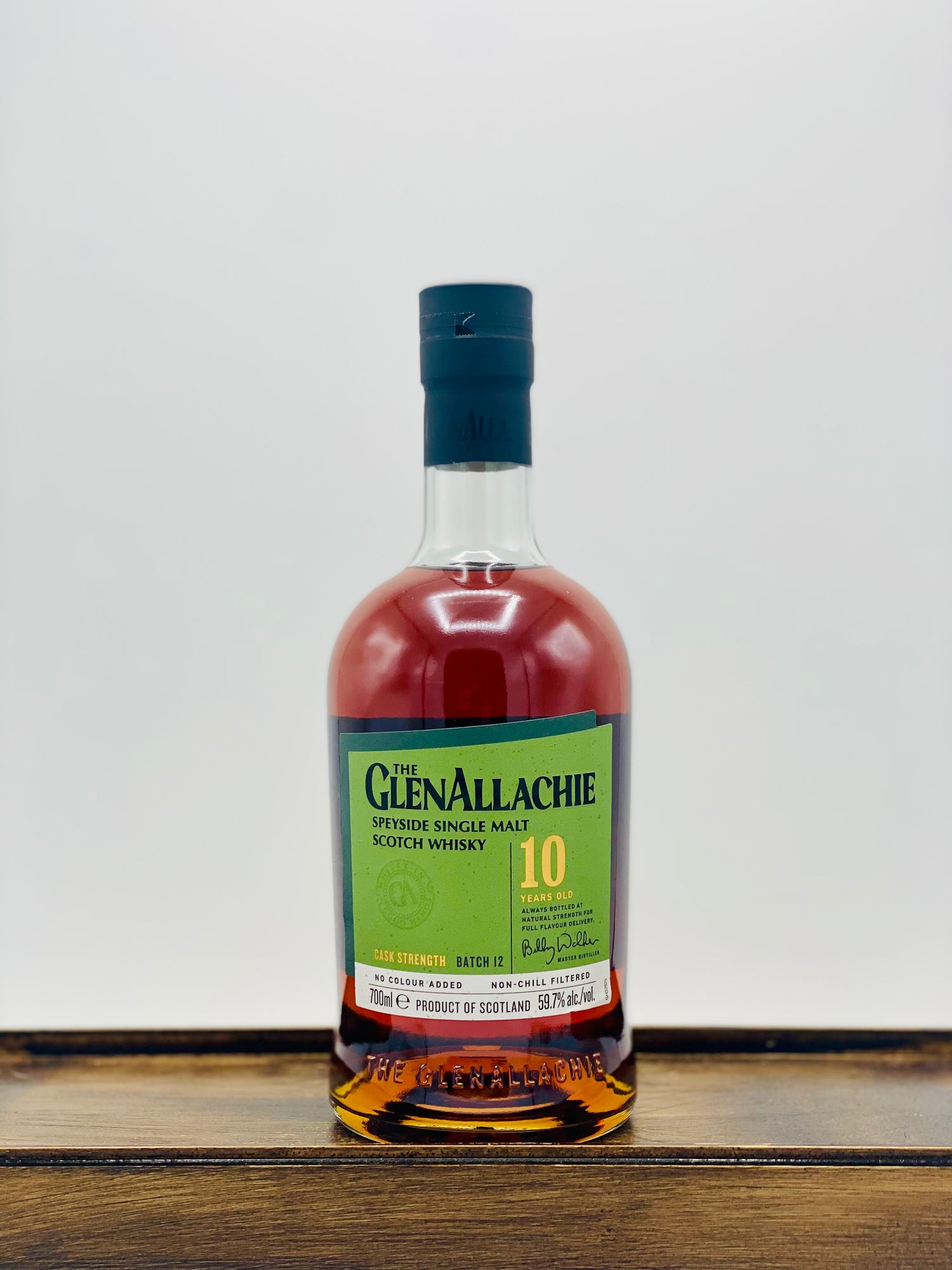 GlenAllachie 10 Year Cask Strength Malt Scotch Whisky - Batch 12