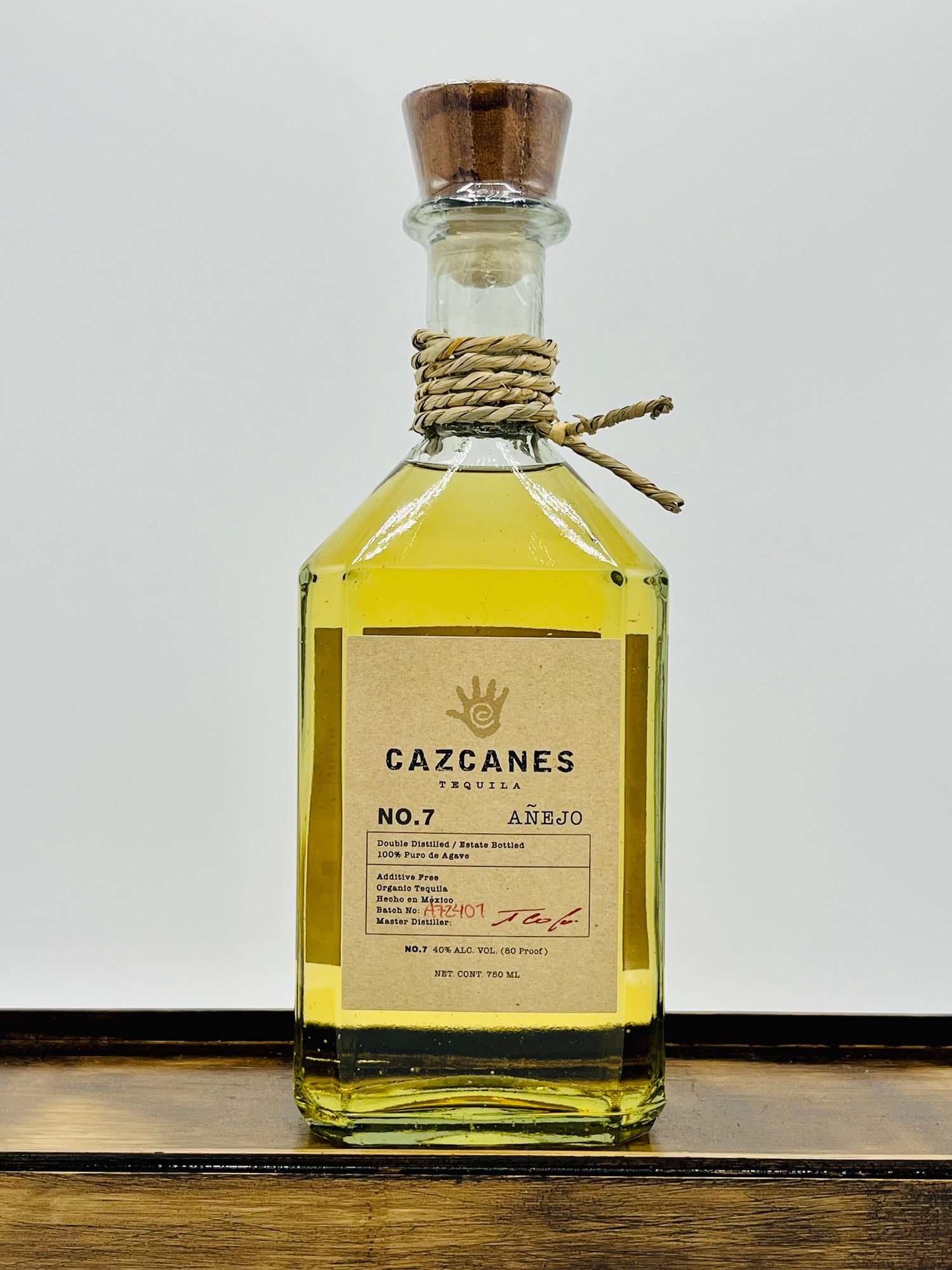 Cazcanes Anejo Tequila No. 7