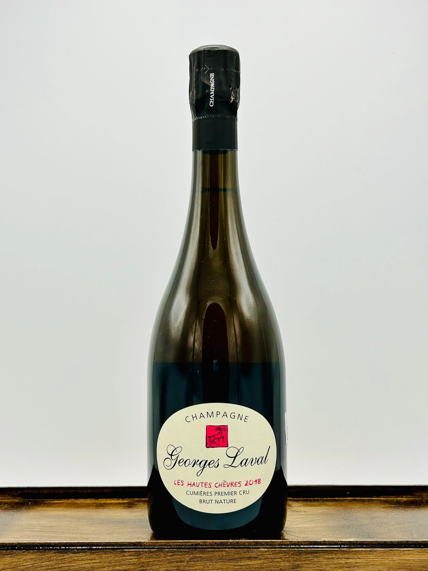 George Laval 'Les Hautes Chèvres' Blanc de Noirs Premier Cru Champagne Brut Nature, 2017