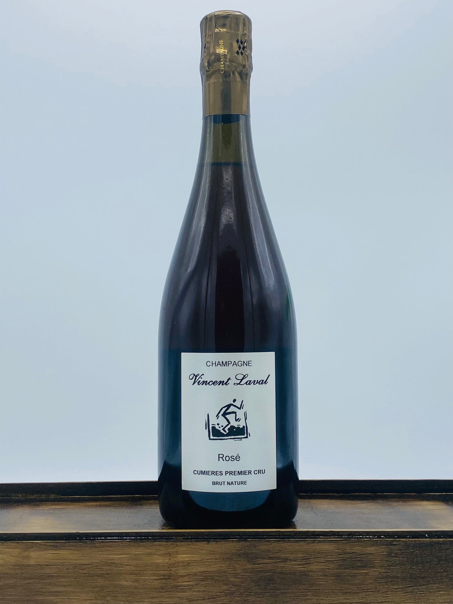 Vincent Laval Rosé Champagne Premier Cru Brut Nature, NV