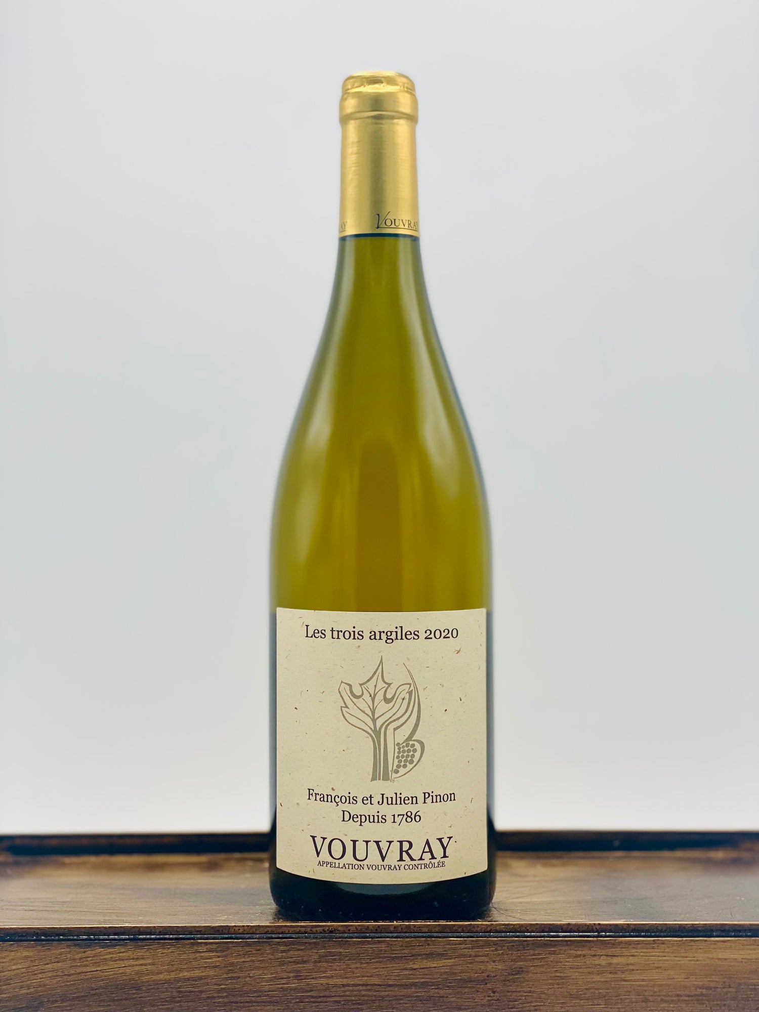 Francois Pinon 'Trois Argiles' Vouvray Demi-Sec, 2020