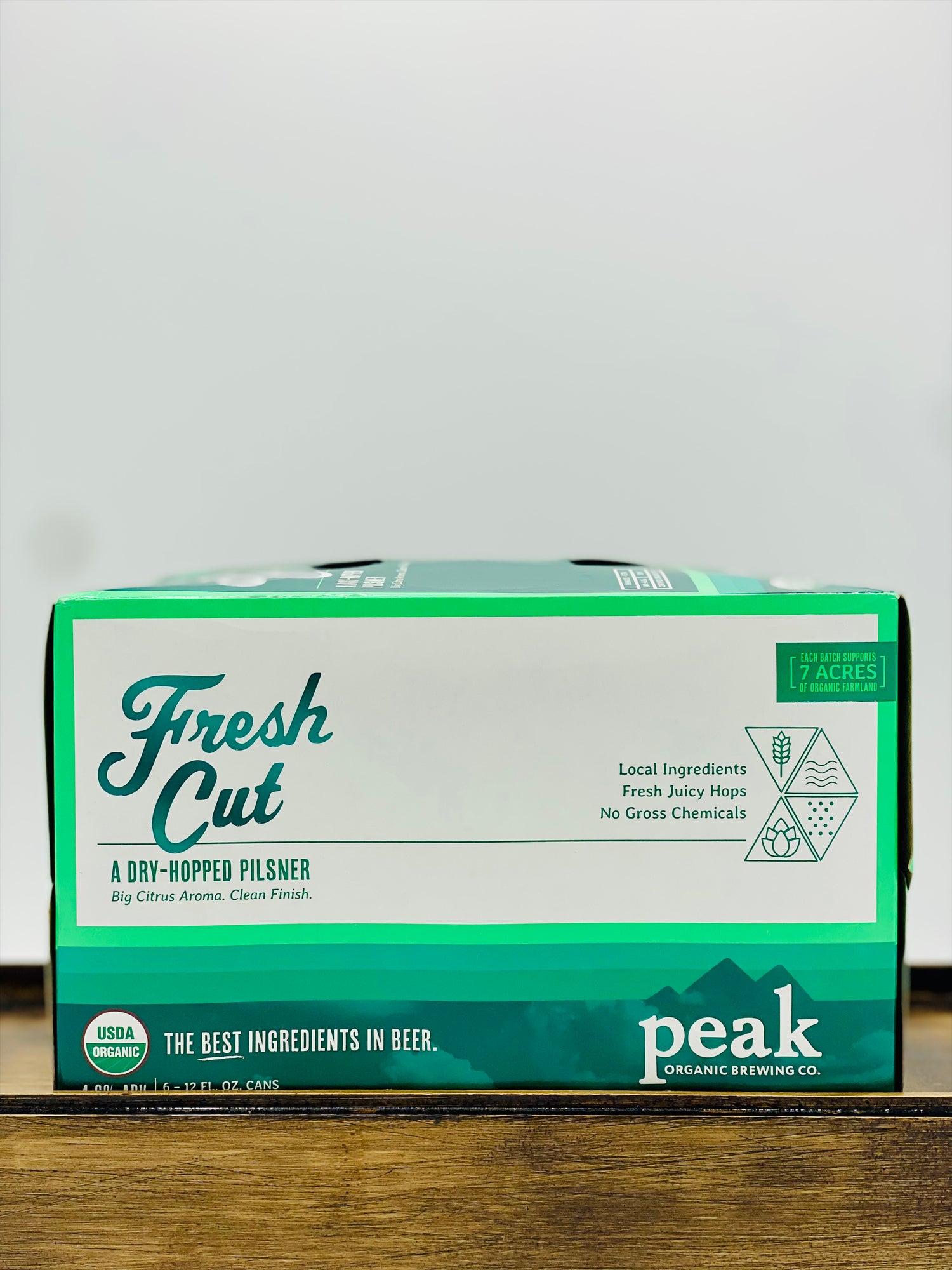 Peak Organic Brewing 'Fresh Cut' Pilsner (6pk Can)