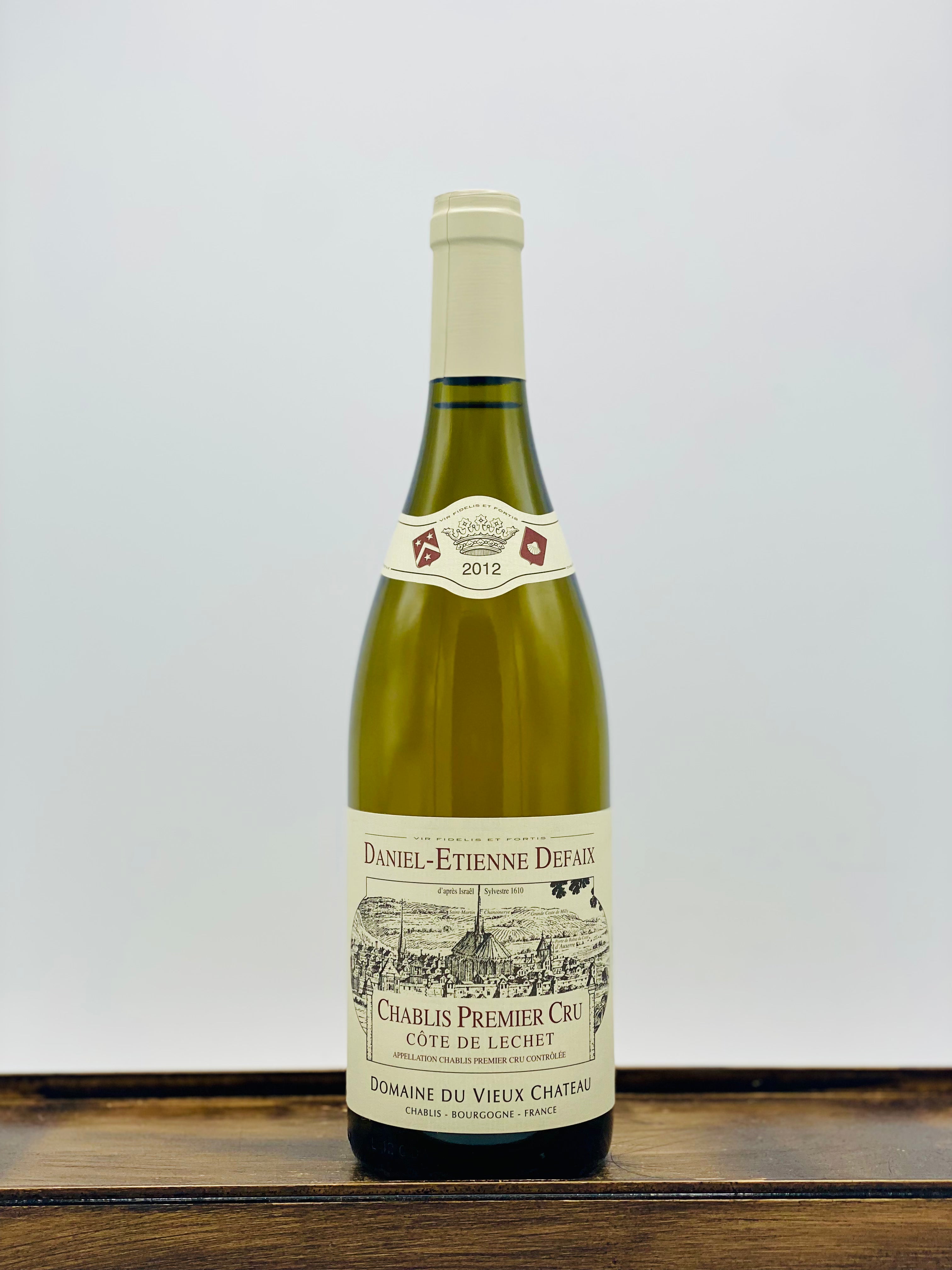 Daniel-Etienne Defaix 'Côte de Lechet' Chablis 1er Cru, 2012 Daniel-Etienne Defaix 'Côte de Lechet' Chablis 1er Cru, 2012