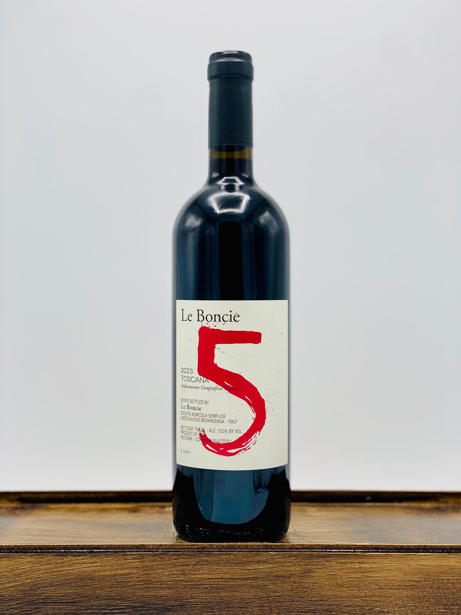 Podere le Boncie 'Cinque' Toscana Rosso IGT, 2023