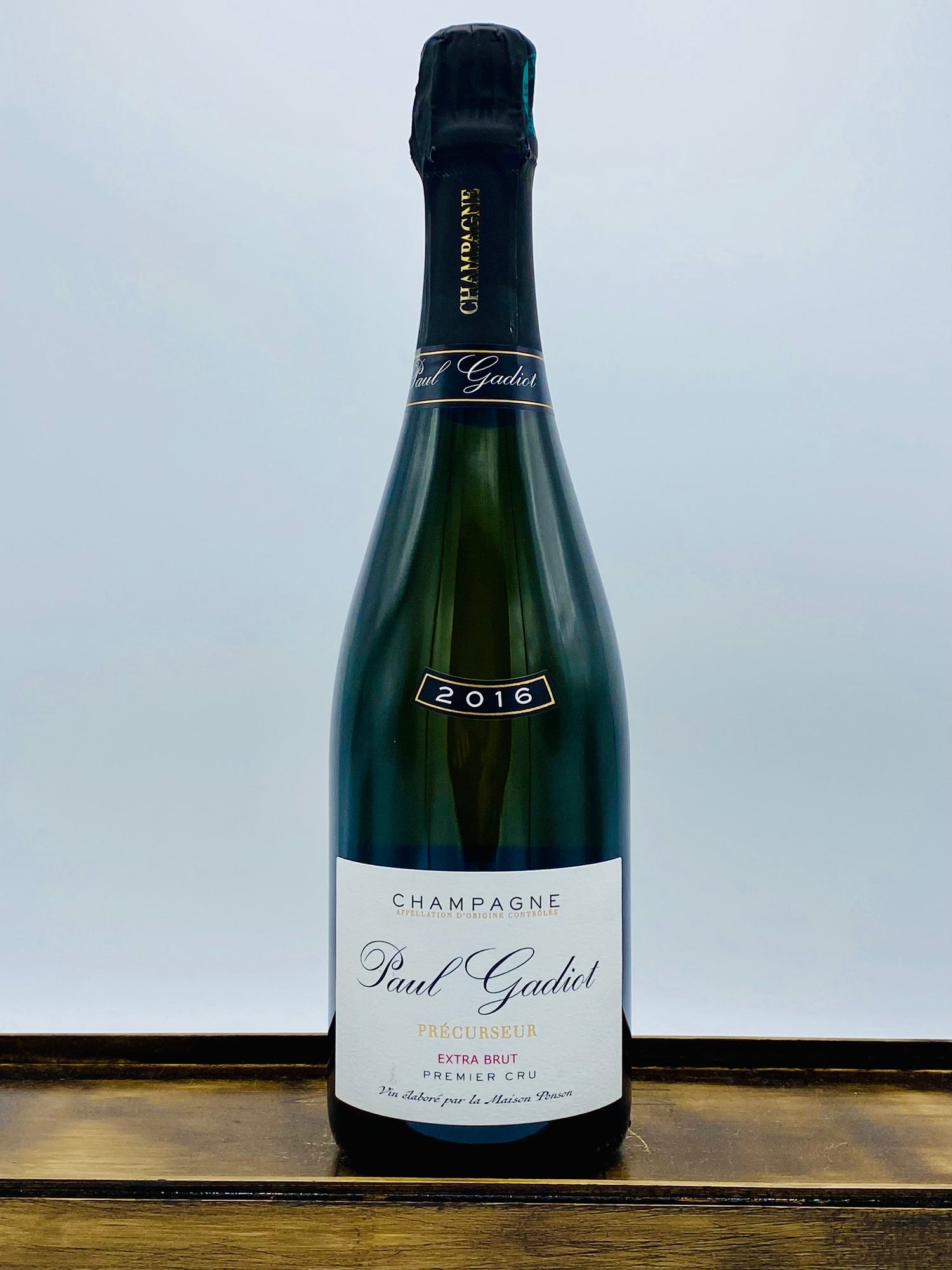Champagne Paul Gadiot 'Précurseur' Extra Brut, 2016