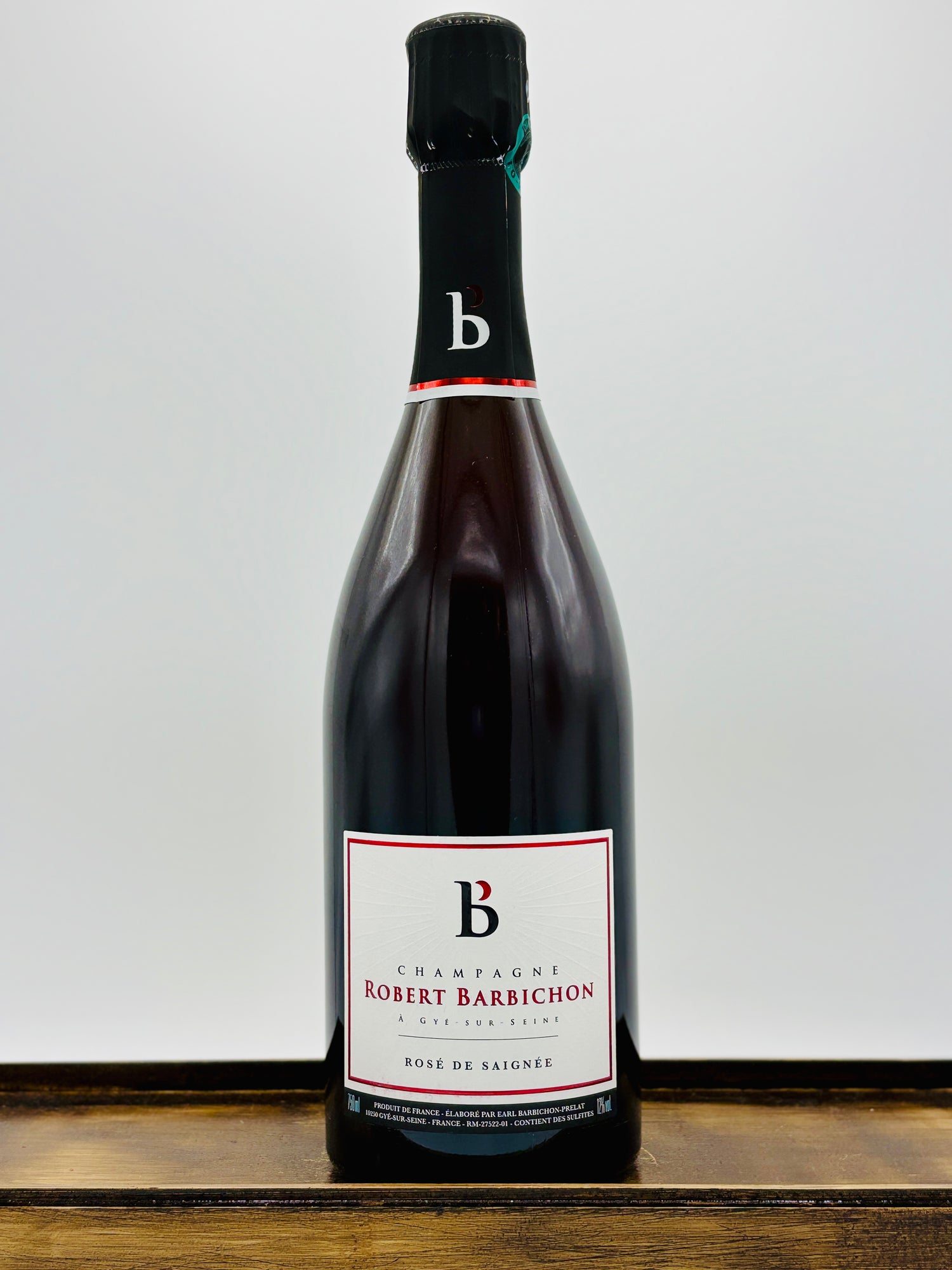 Robert Barbichon Rosé de Saignée Extra Brut, 2019