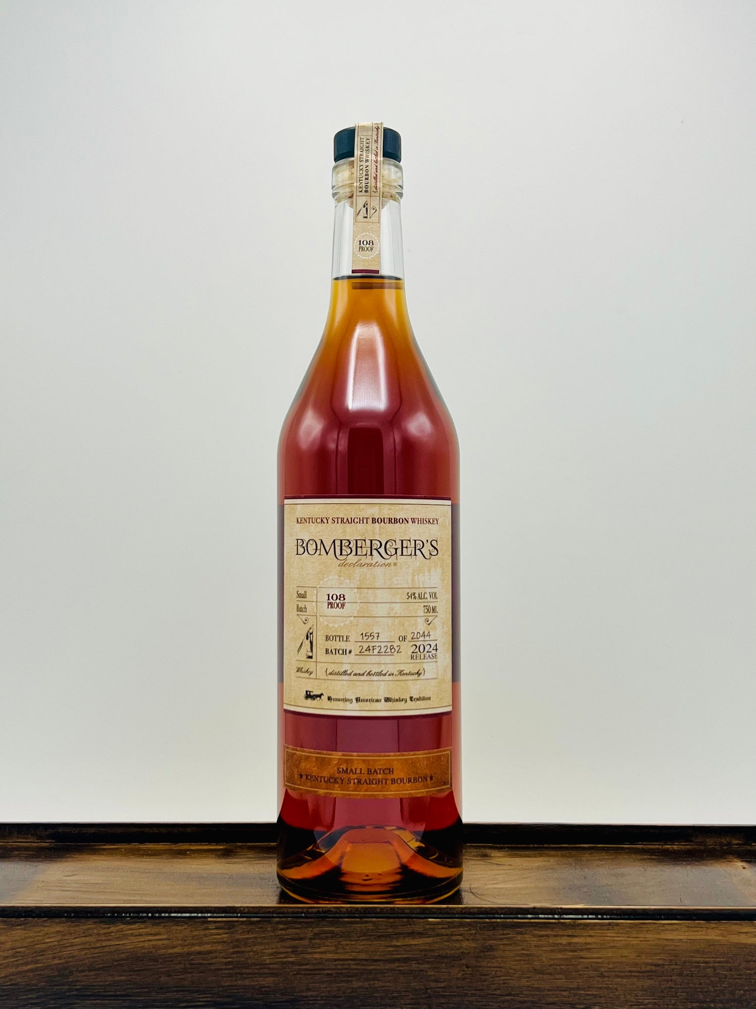 Bomberger's Declaration 10 Straight Bourbon Whiskey