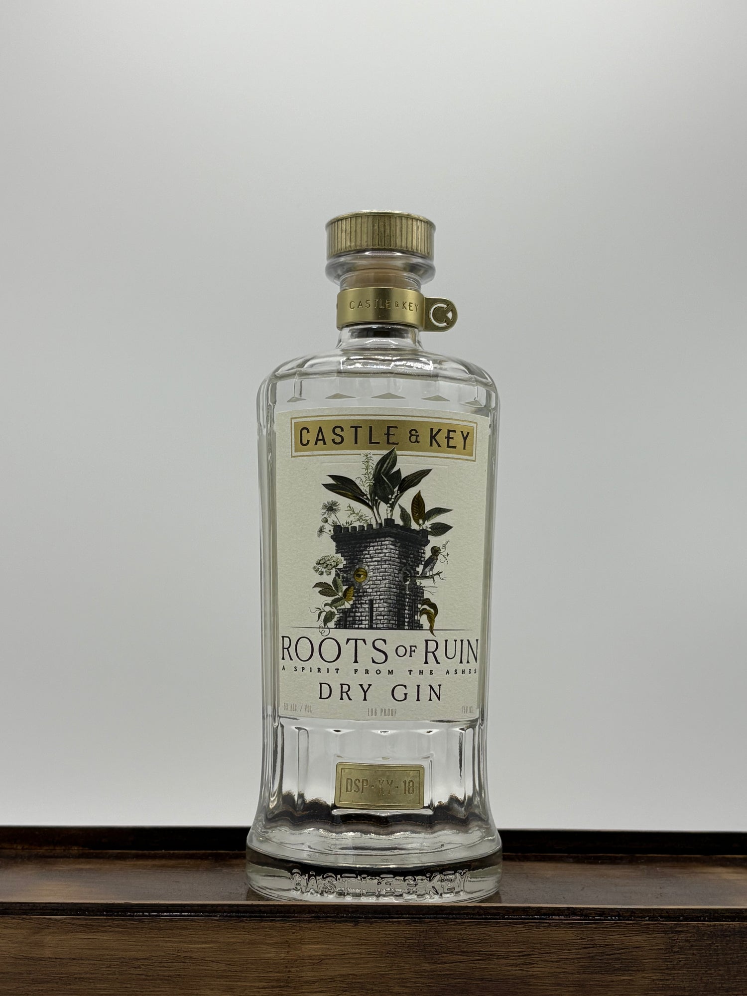 Castle & Key 'Roots of Ruin' Dry Gin