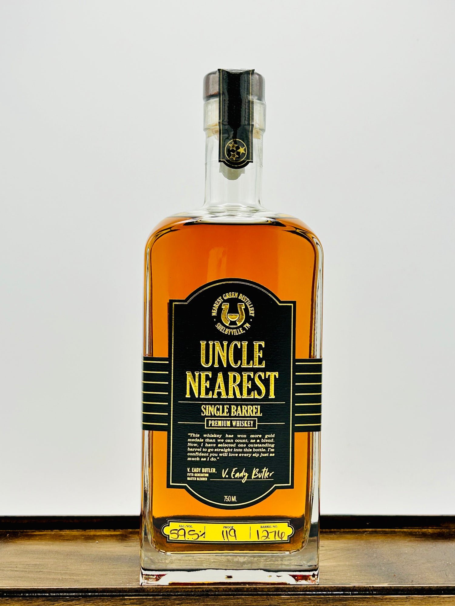Uncle Nearest Single Barrel Premium Whiskey