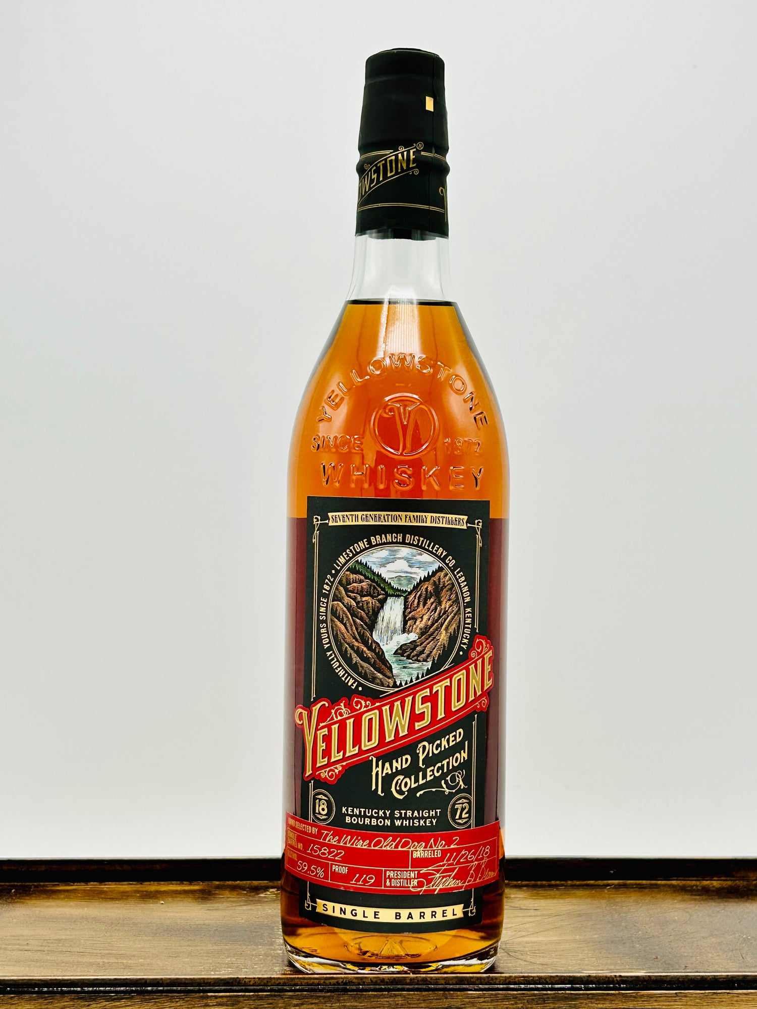 Yellowstone Single Barrel Selection No. 2, 119 Proof