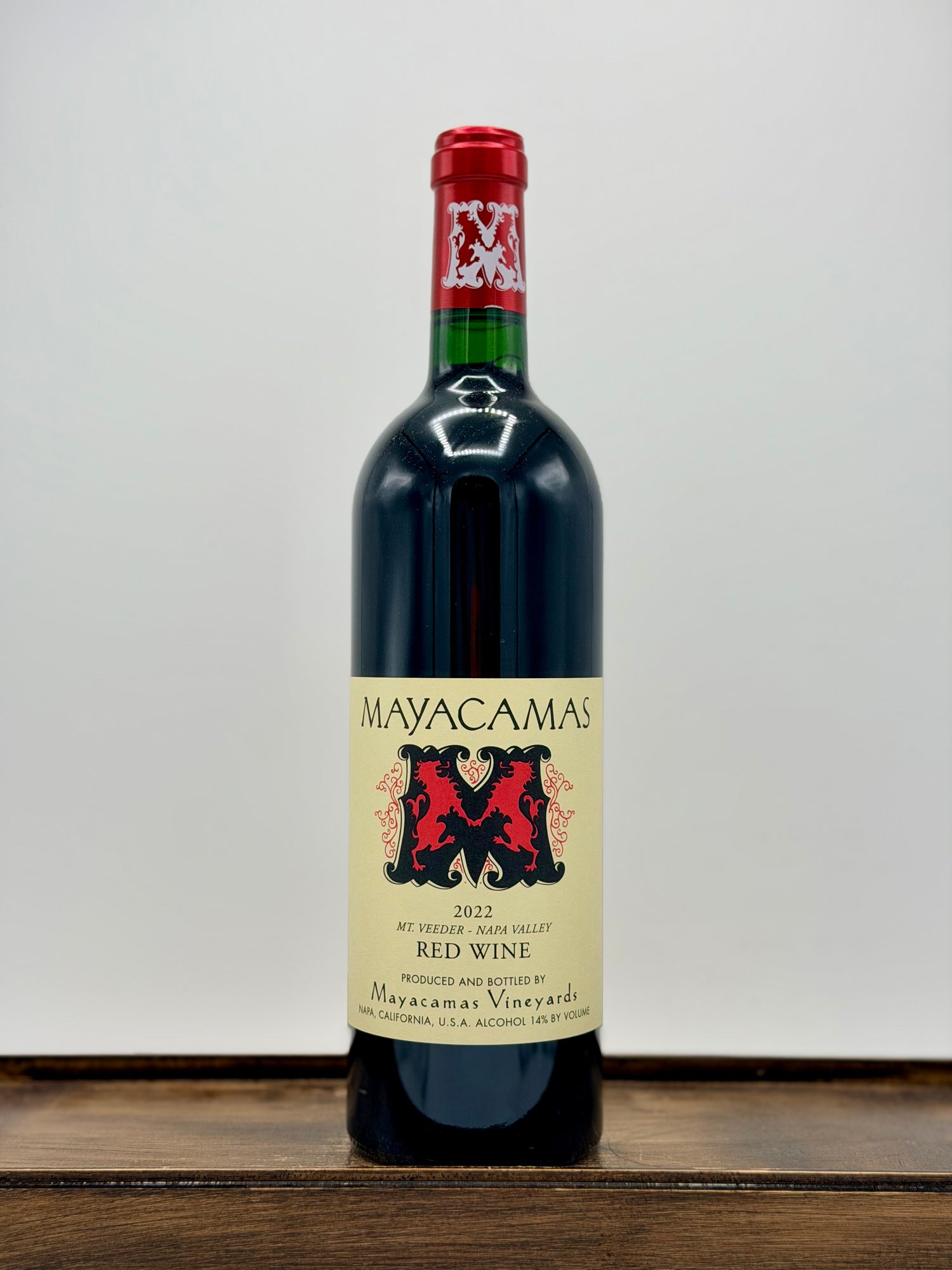 Mayacamas Mt. Veeder Red Wine Napa Valley, 2022