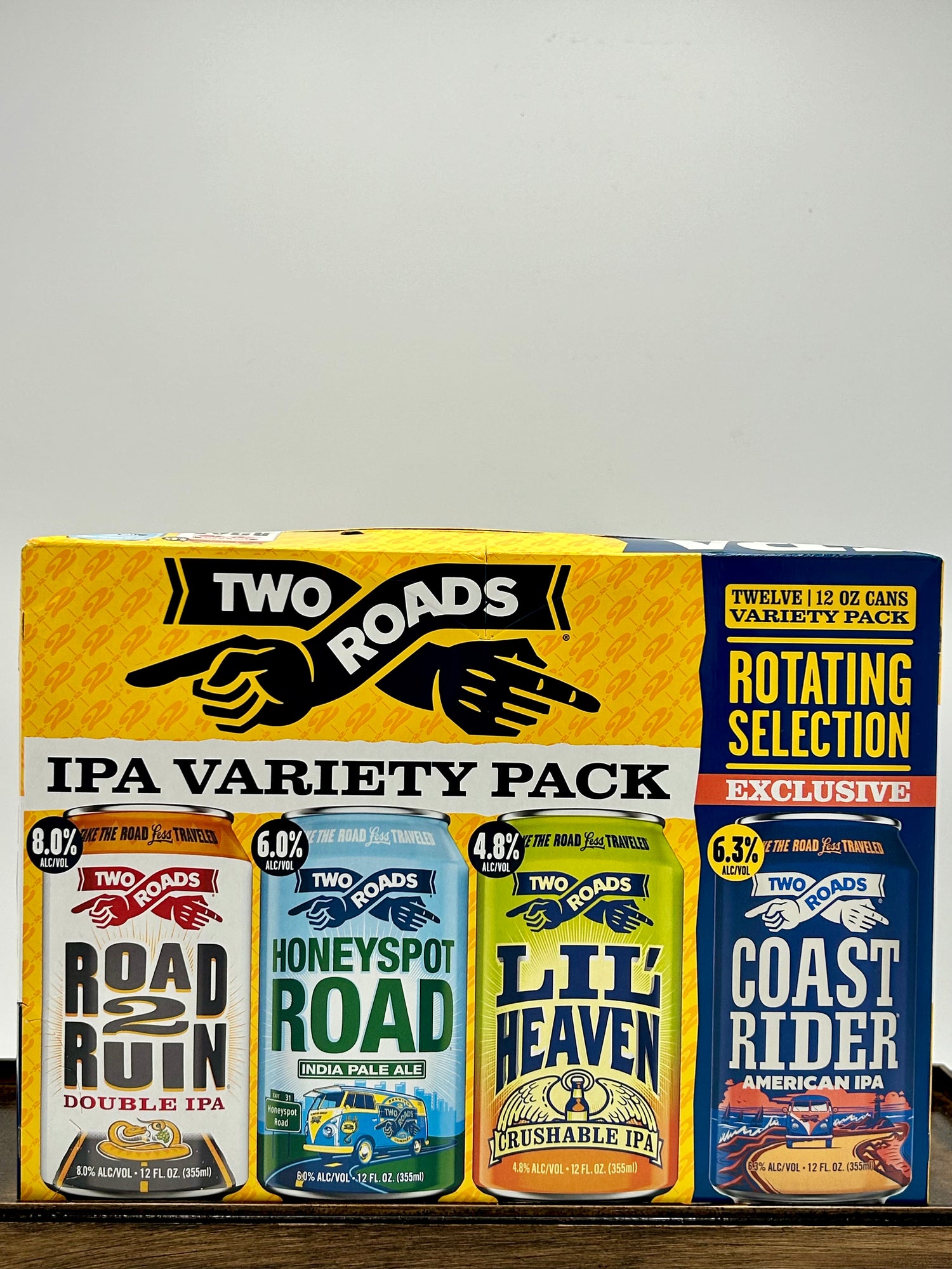 Two Roads Brewing IPA Variety 12pk Cans