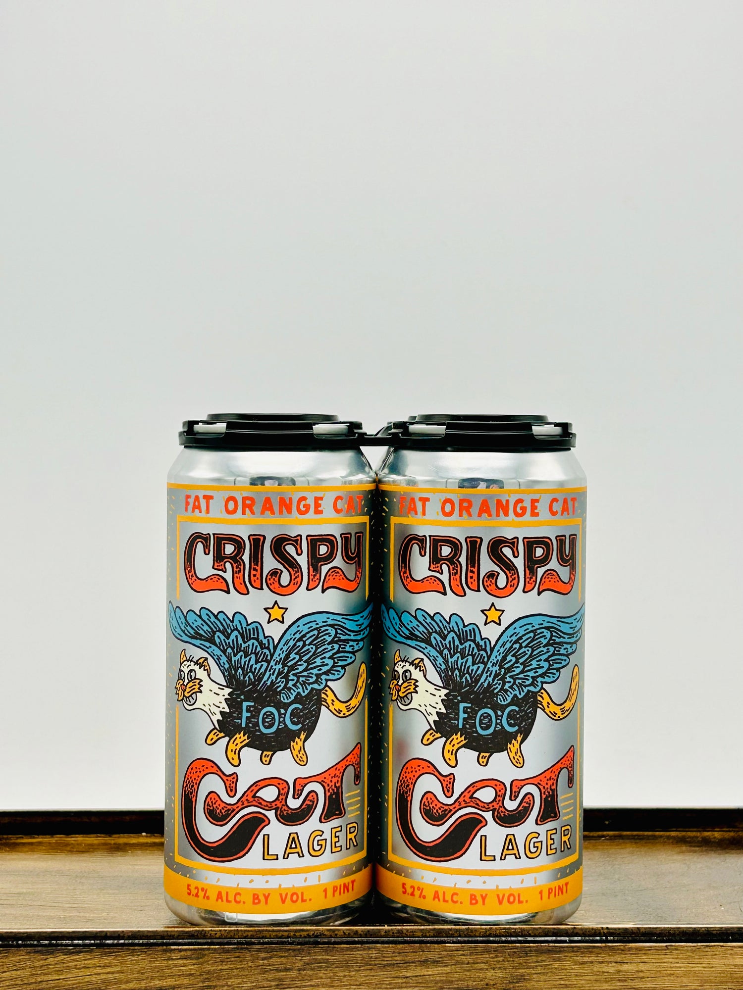 Fat Orange Cat Brewing 'Crispy Cat' Lager