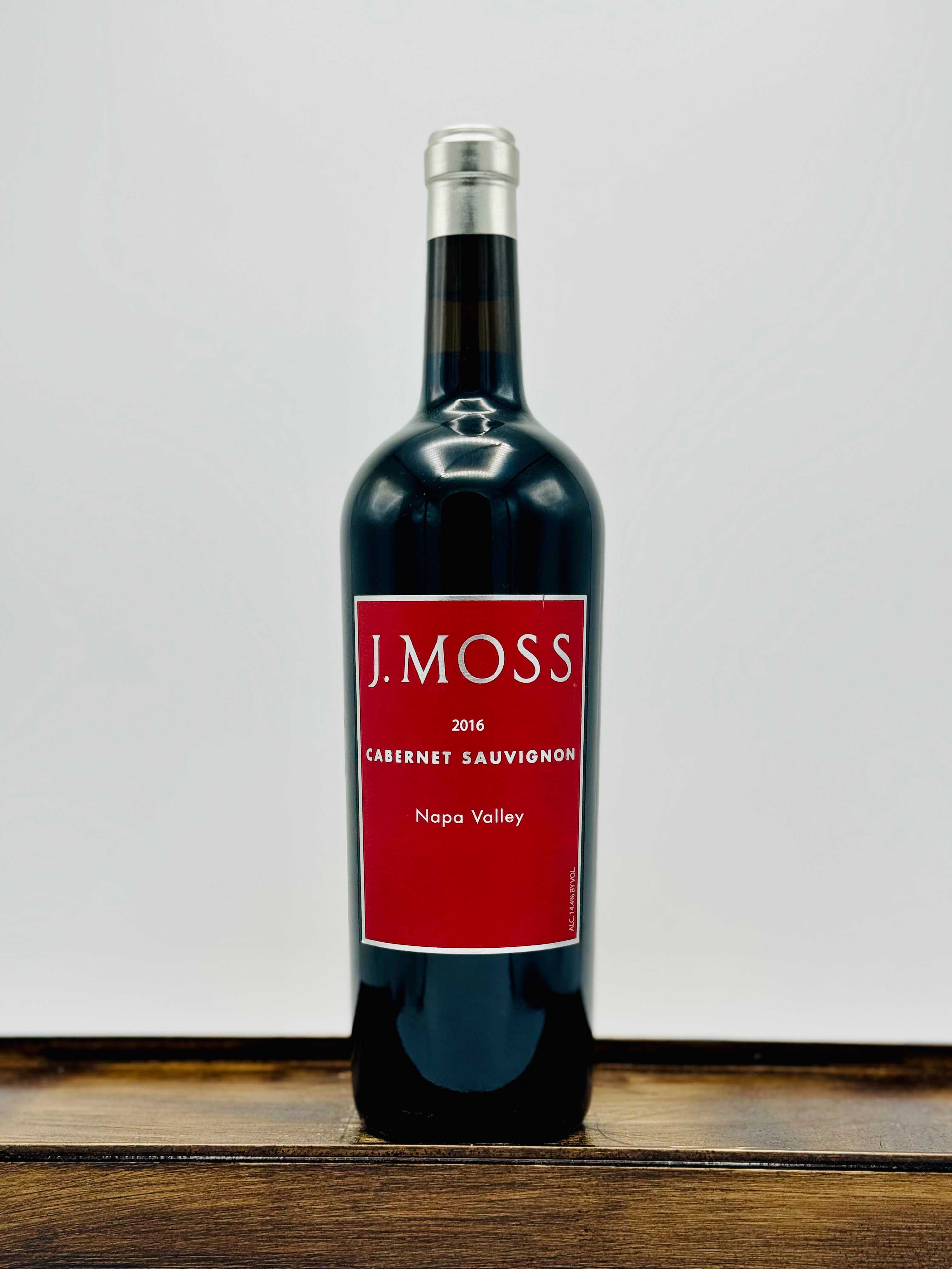 J. Moss Winery Cabernet Sauvignon Napa Valley, 2016