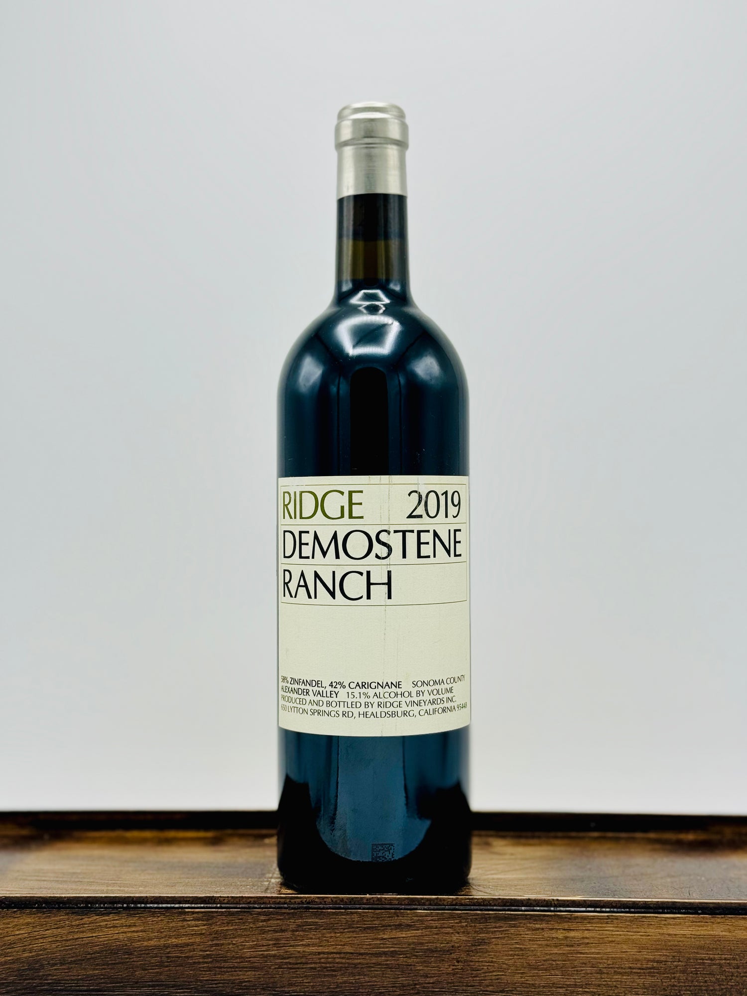 Ridge Vineyards Demostene Ranch Alexander Valley, 2019