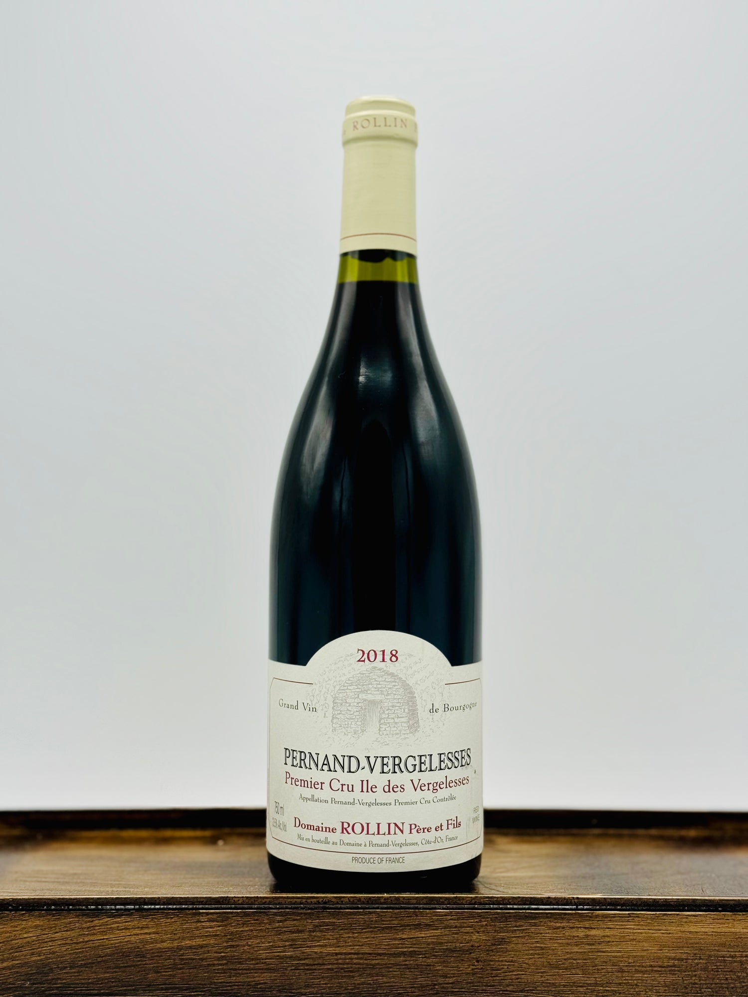 Domaine Rollin Pere et Fils 'Ile des Vergelesses' Pernand-Vergelesses Rouge 1er Cru, 2018