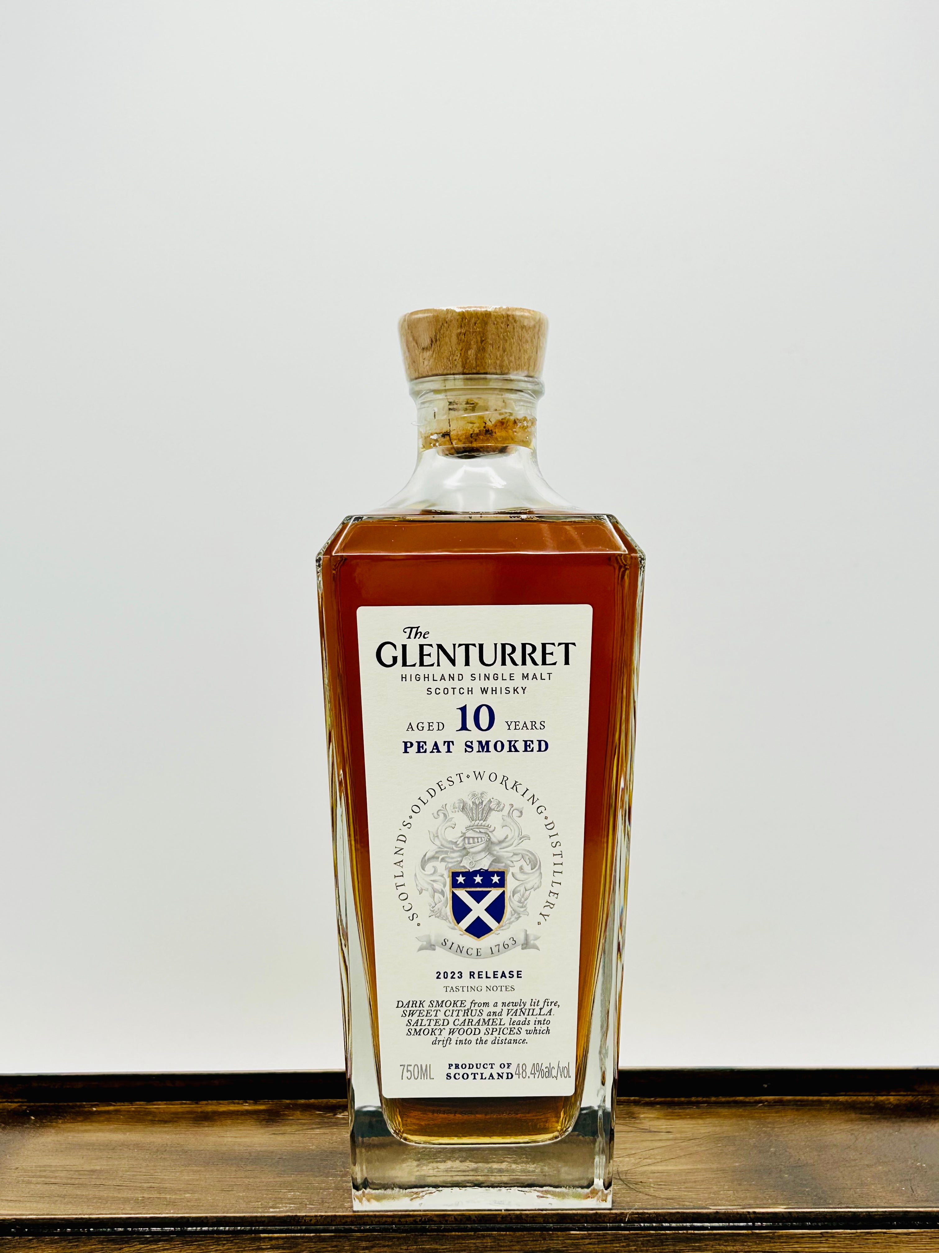 The Glenturret 10 Year Peat Smoked Single Malt Scotch Whisky