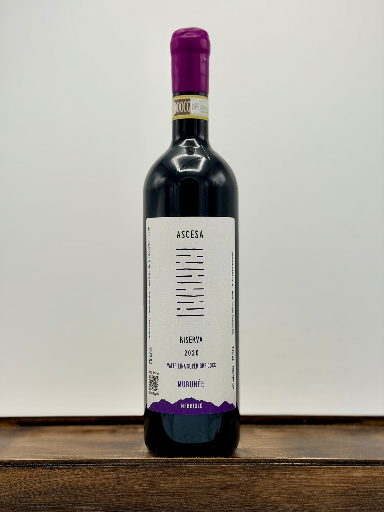 Ascesa 'Murunèe' Rosso di Valtellina Superiore Riserva DOCG, 2020